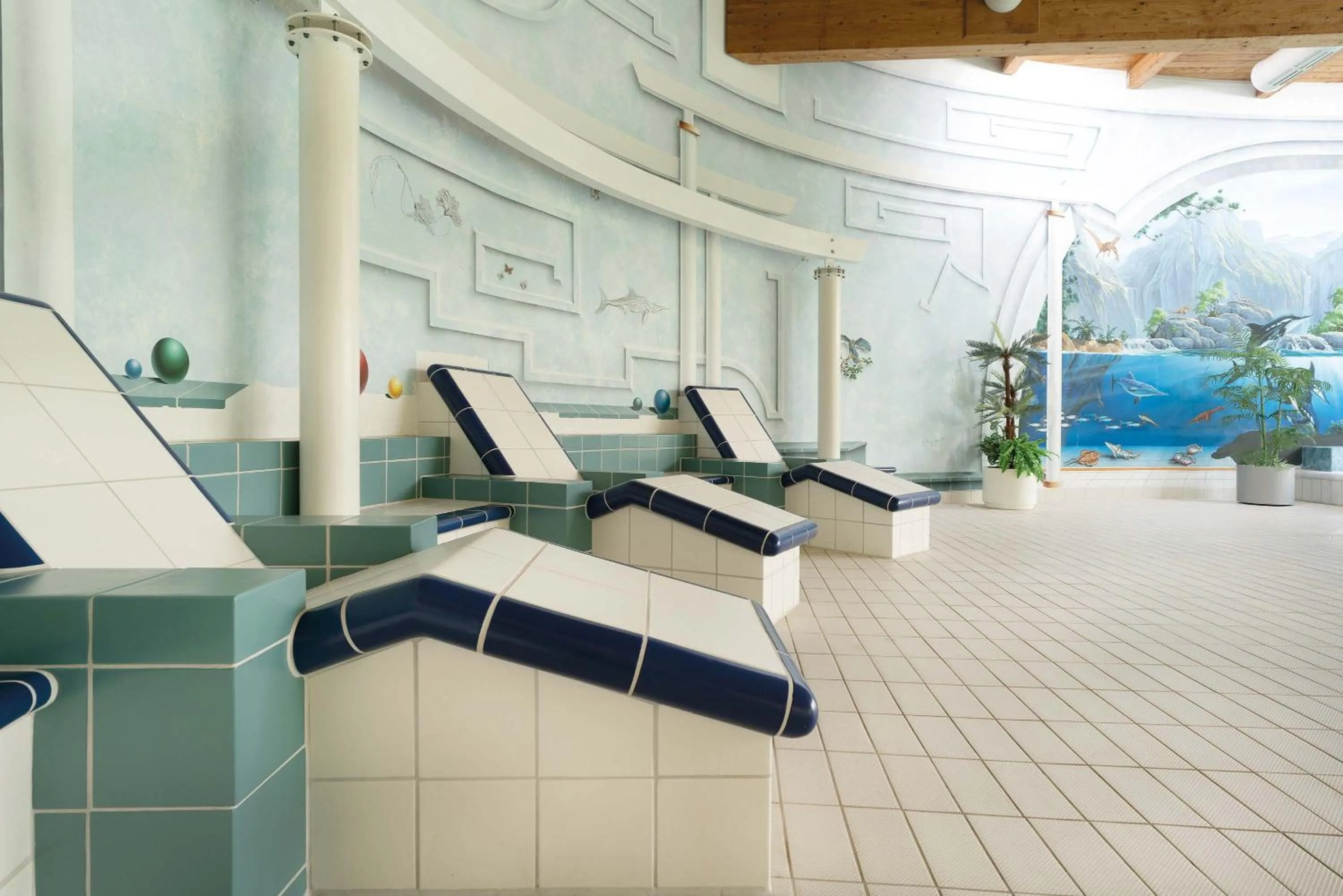 Spa and wellness centre/facilities in Seminaris Hotel Bad Boll