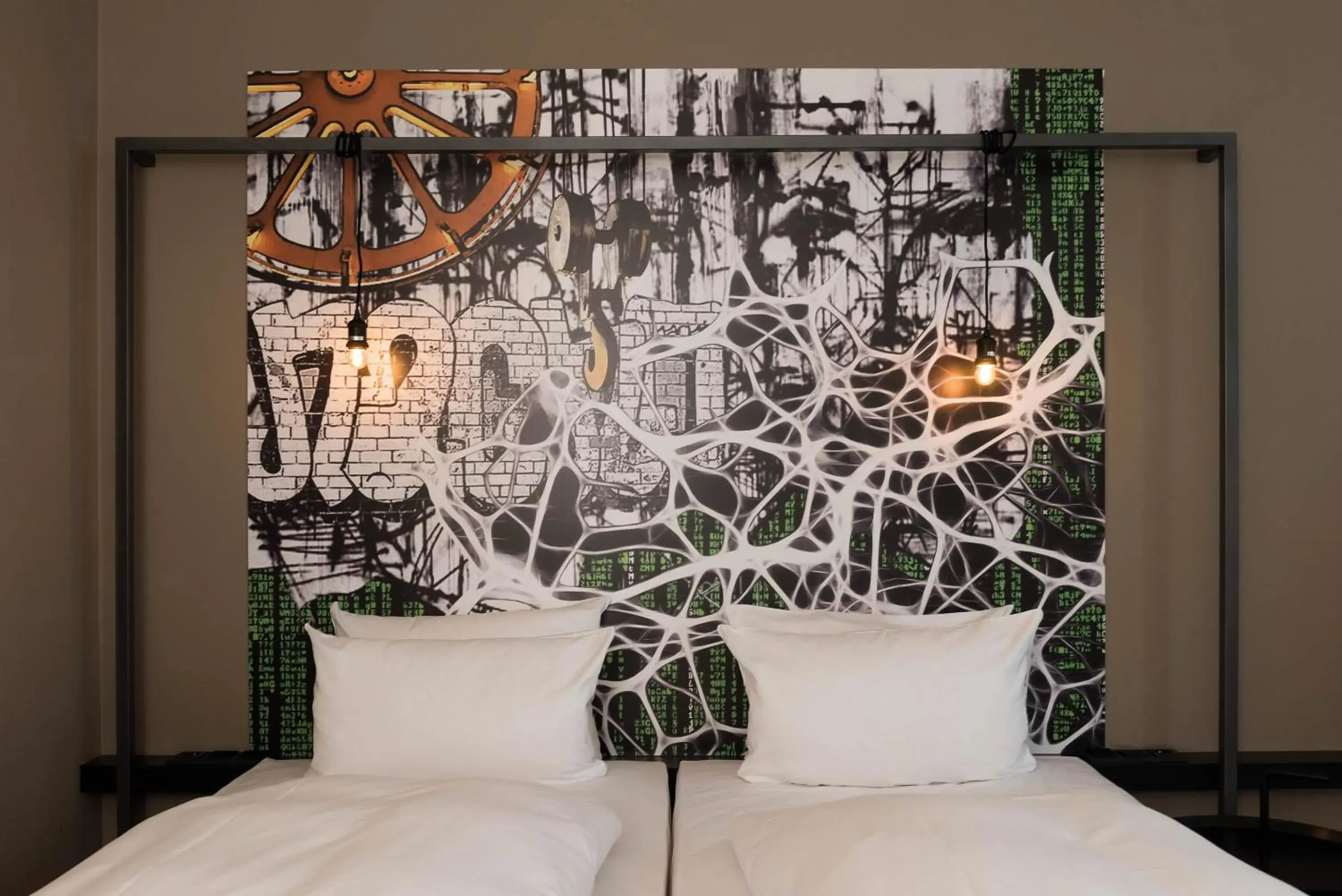 Bed in Seminaris Hotel Bad Boll Bed in Seminaris Hotel Bad Boll