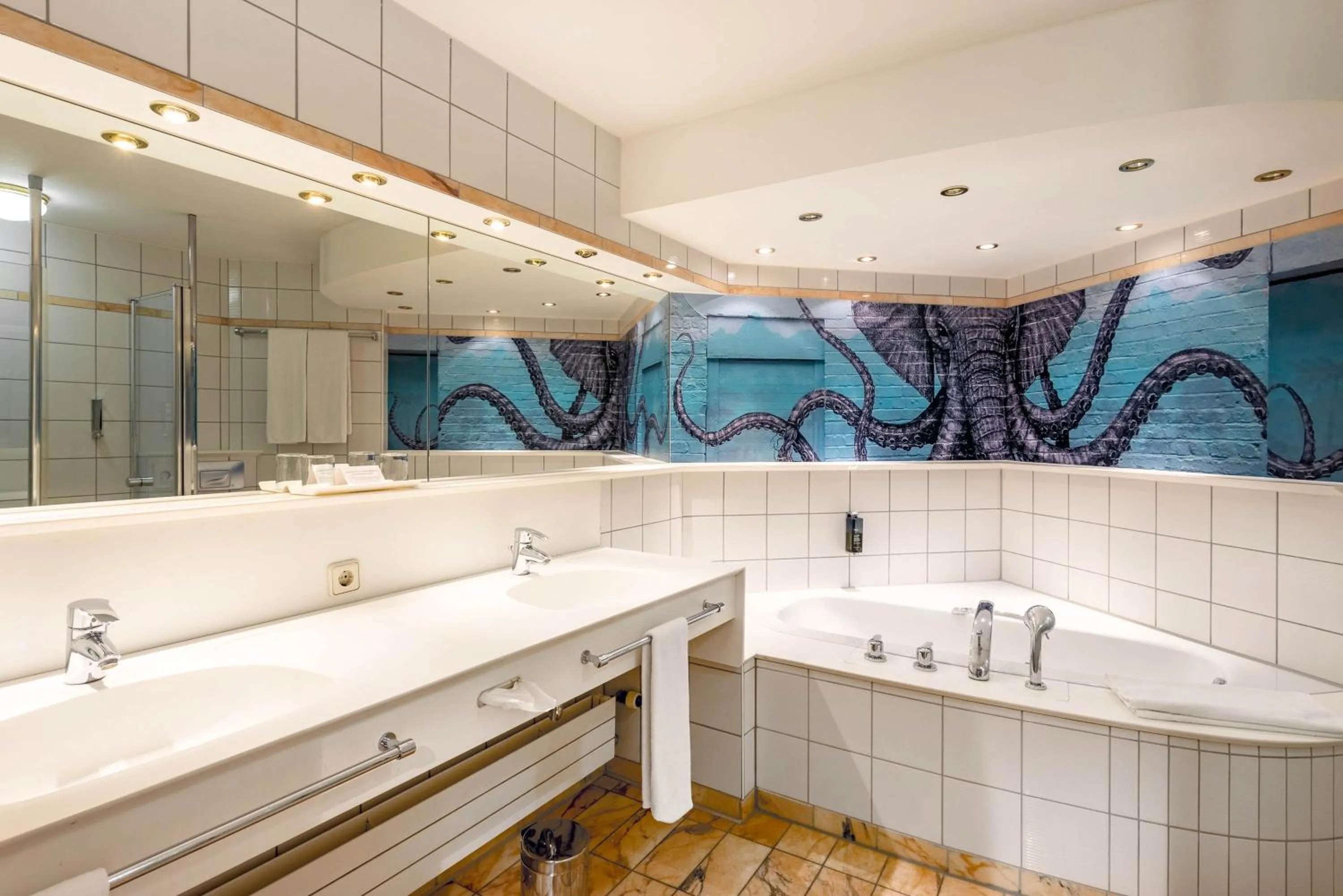 Bathroom in Seminaris Hotel Bad Boll