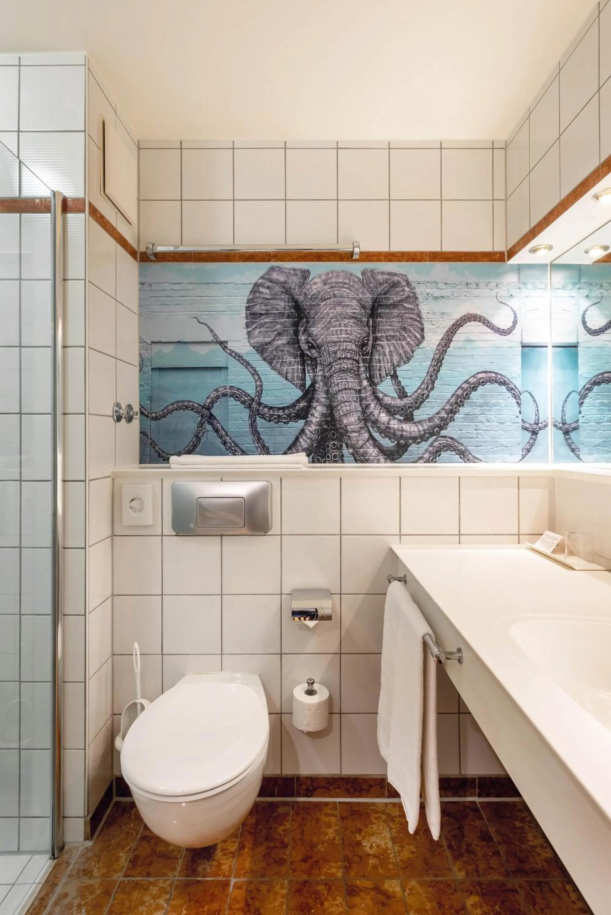 Shower in Seminaris Hotel Bad Boll