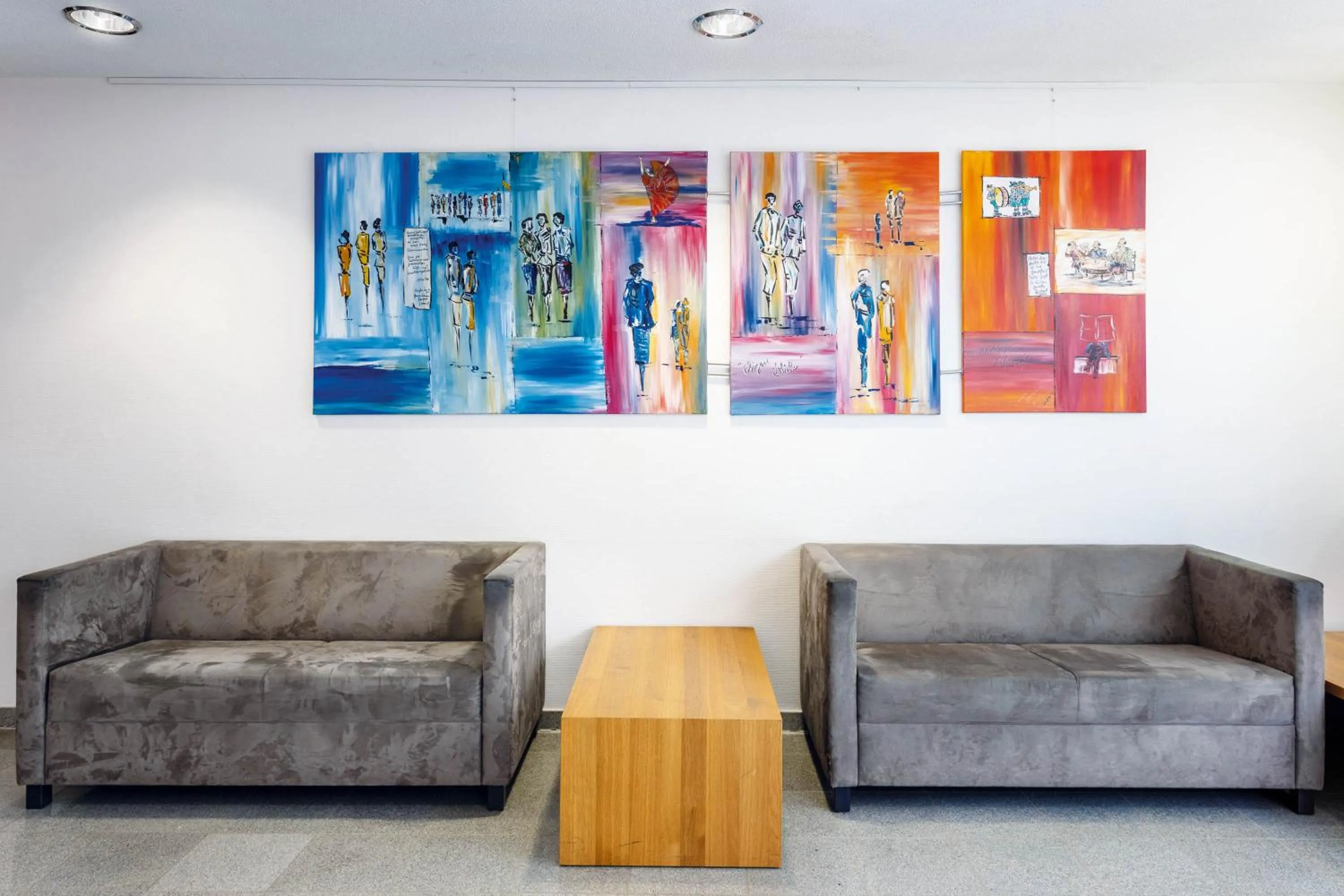 Lobby or reception in Seminaris Hotel Bad Boll