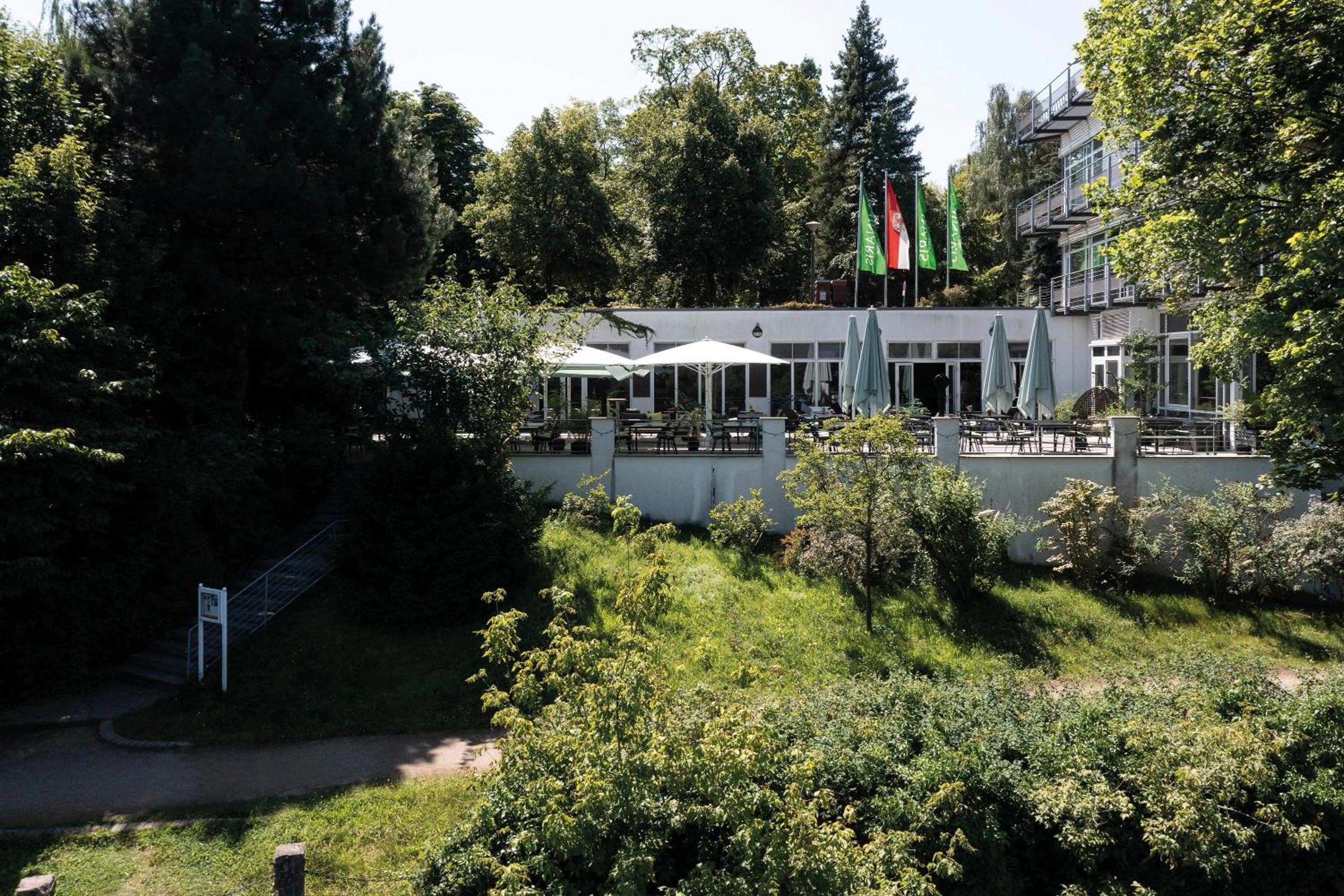 Balcony/Terrace in Seminaris Hotel Potsdam Griebnitzsee