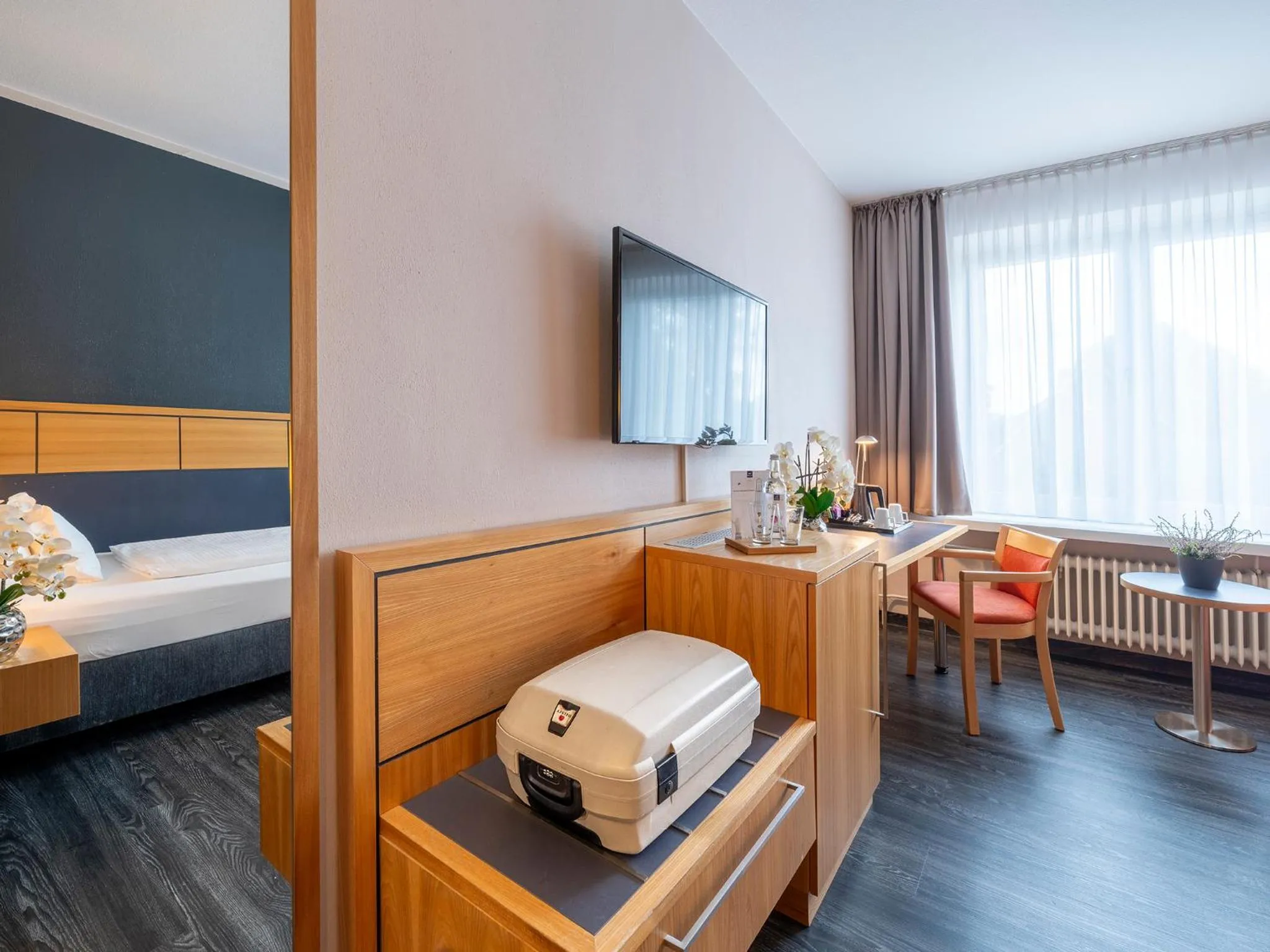 TV and multimedia, Bed in Best Western Hotel Heidehof