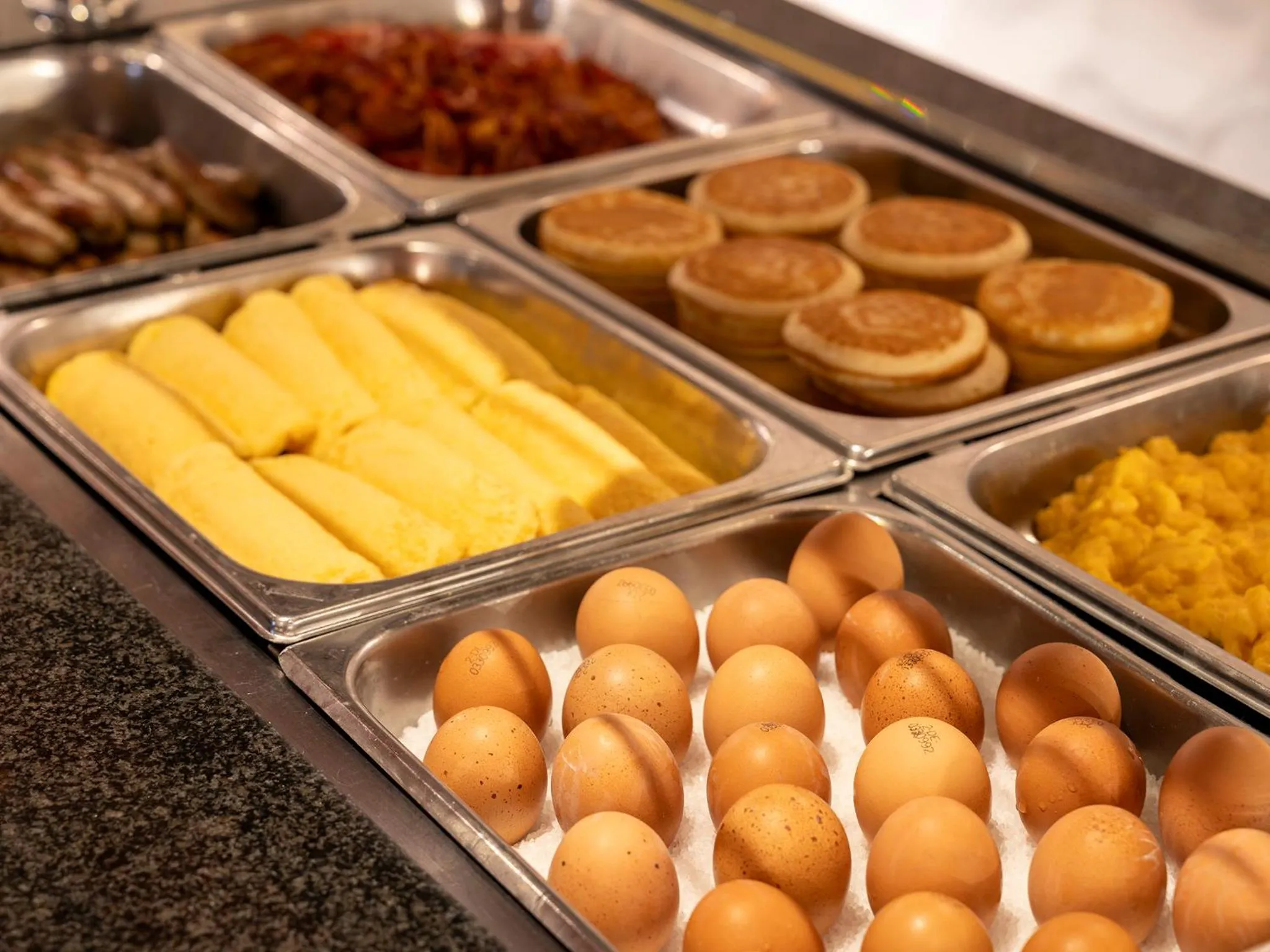 Buffet breakfast in Best Western Hotel Heidehof