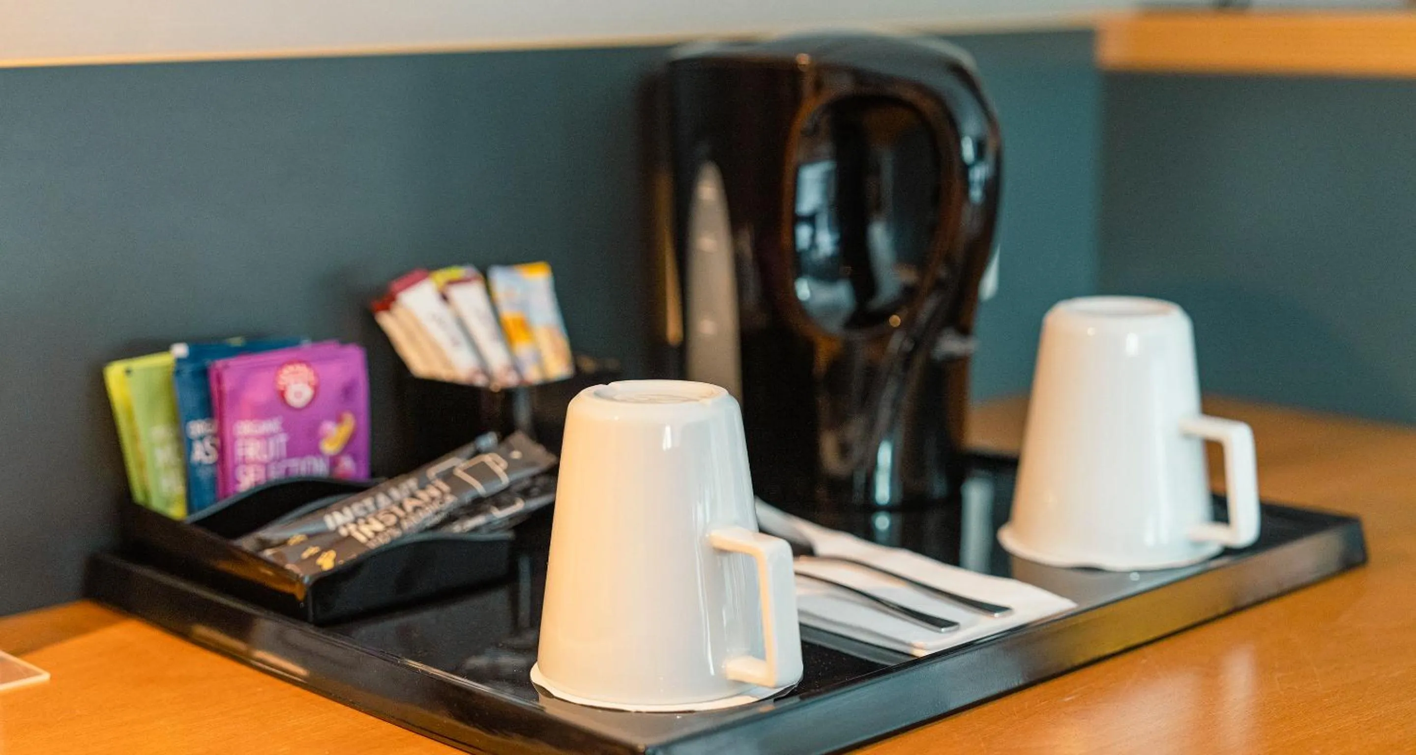 Coffee/tea facilities in PLAZA INN Heidehof