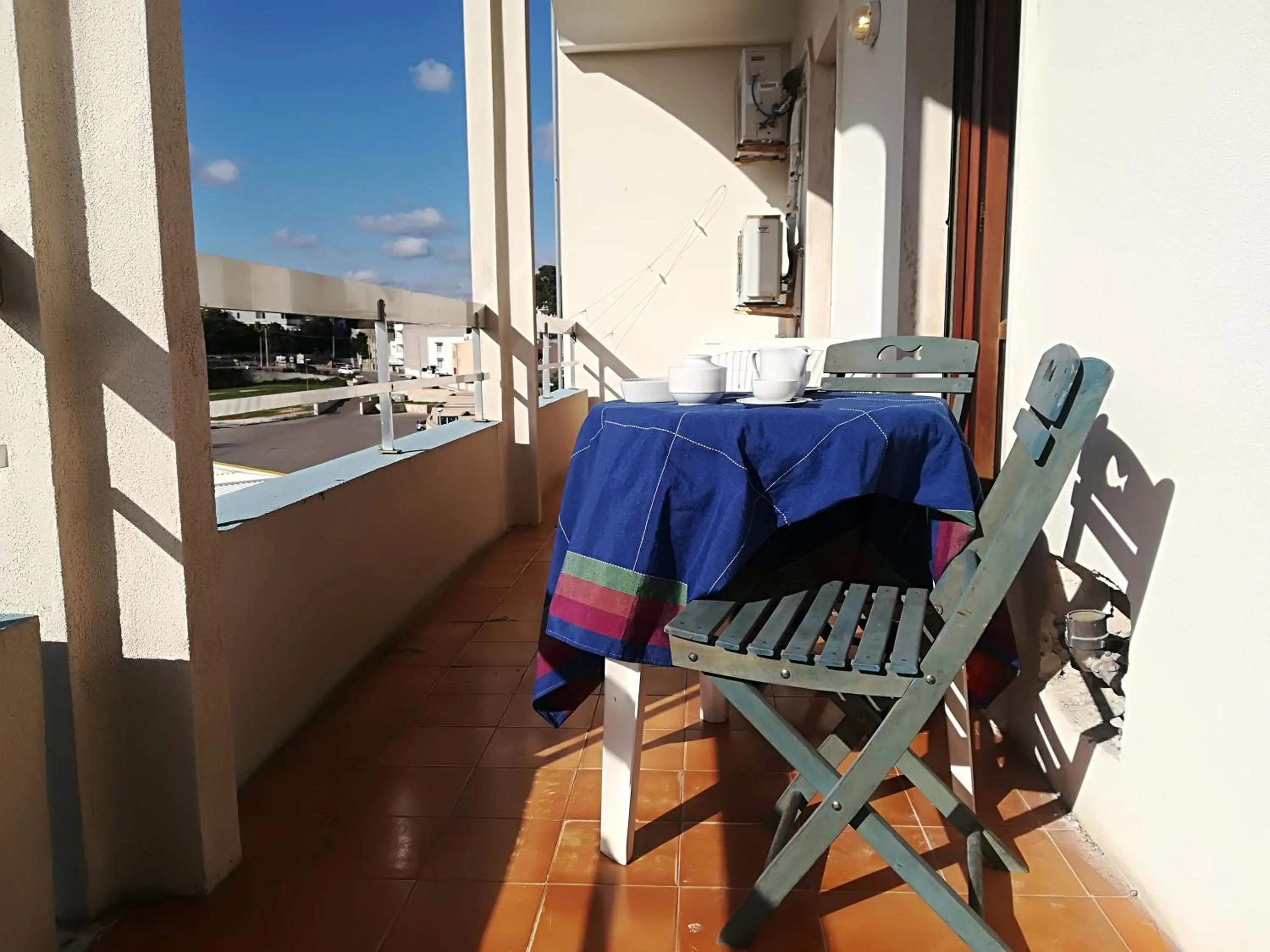 Balcony/Terrace in Federica Otranto holiday home