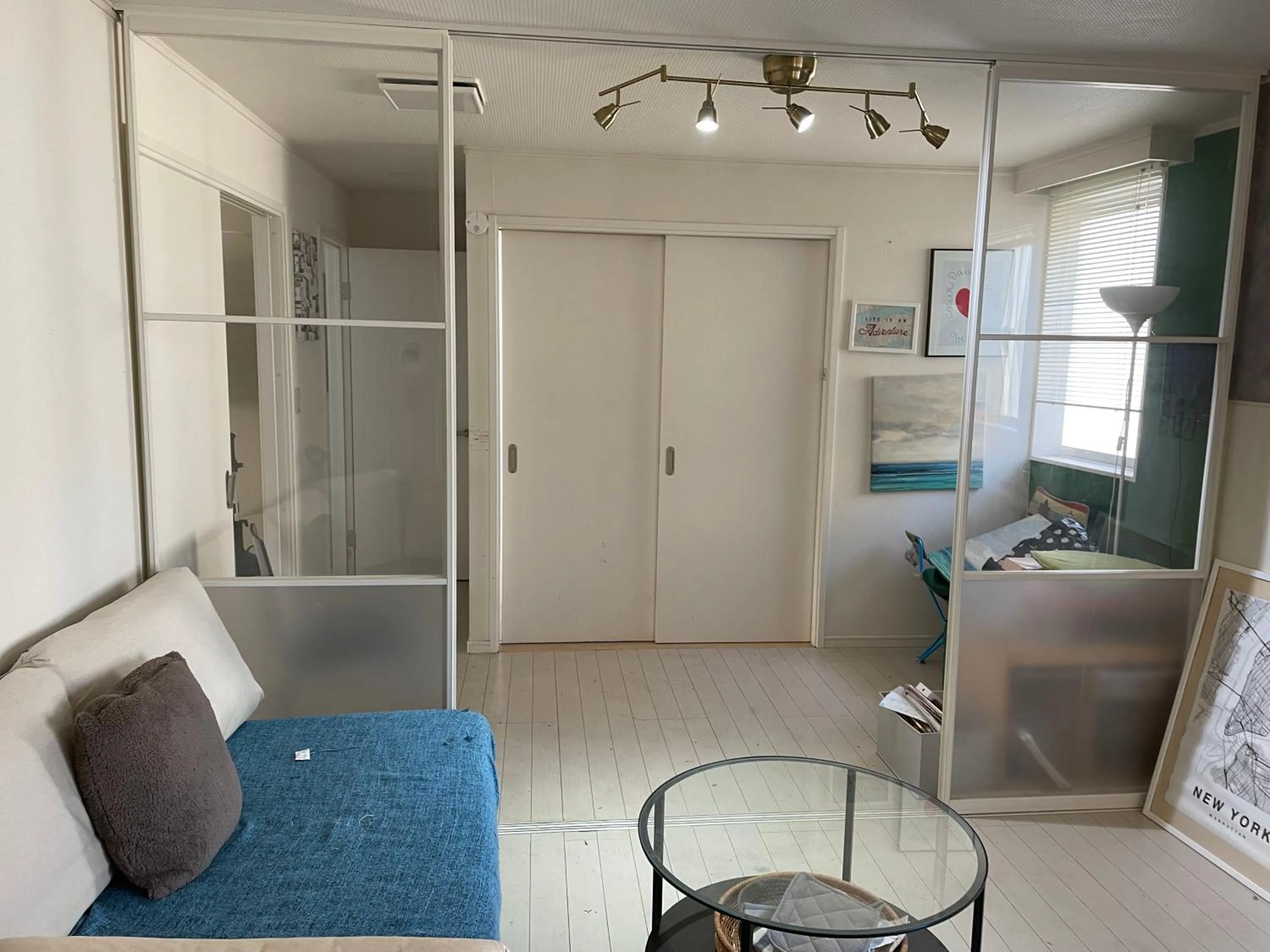 Living room in Hostel 1010 SENJUOHASHI