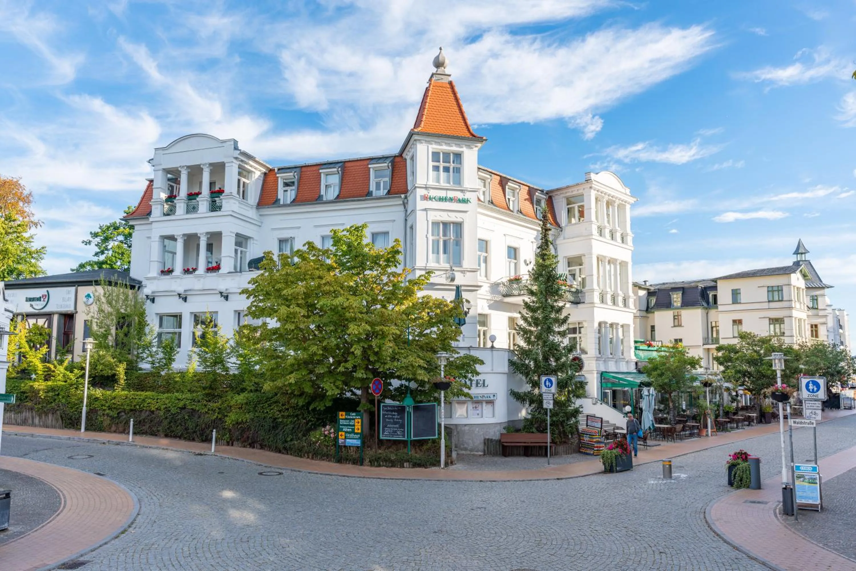 Property building in Hotel Buchenpark