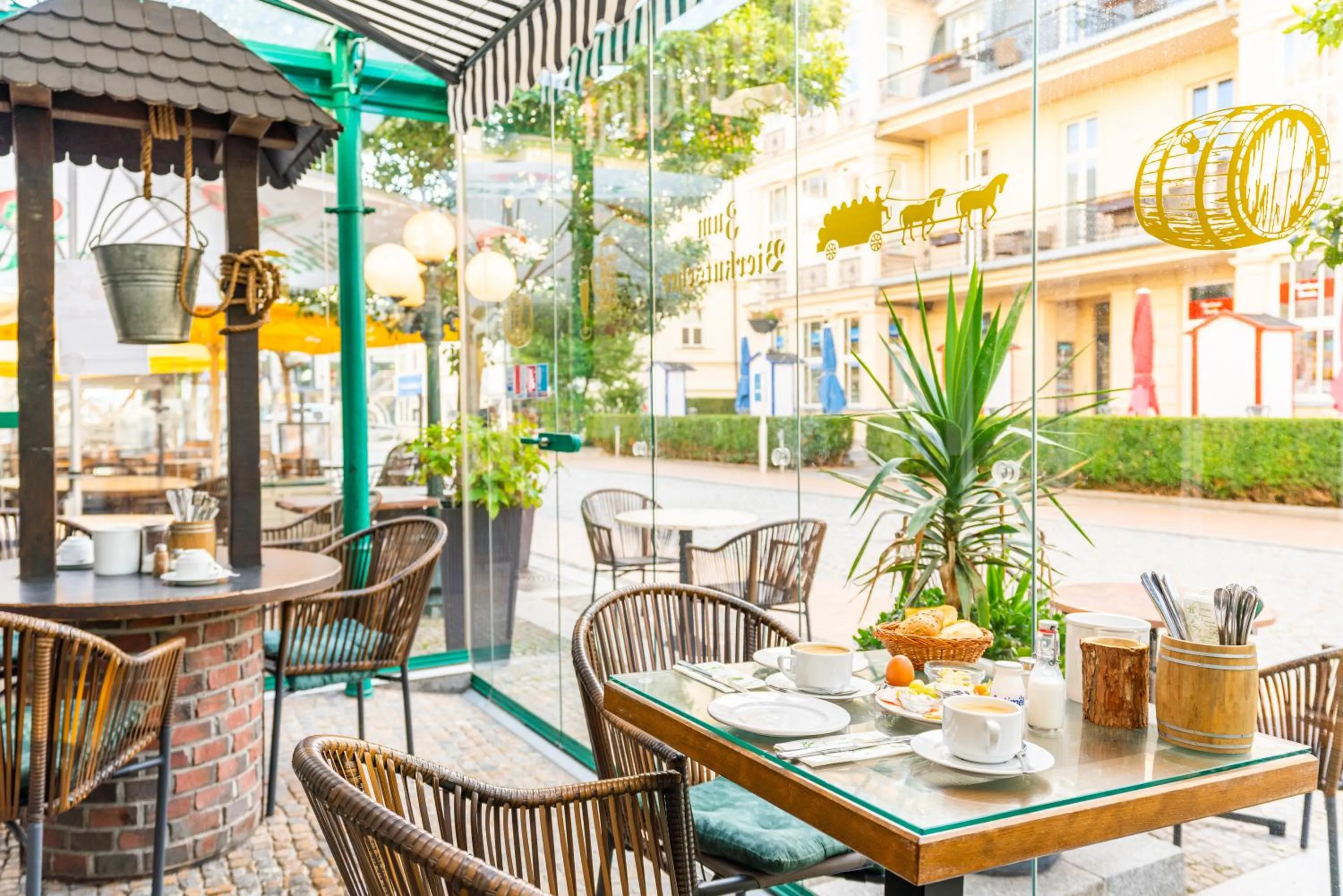 Buffet breakfast in Hotel Buchenpark