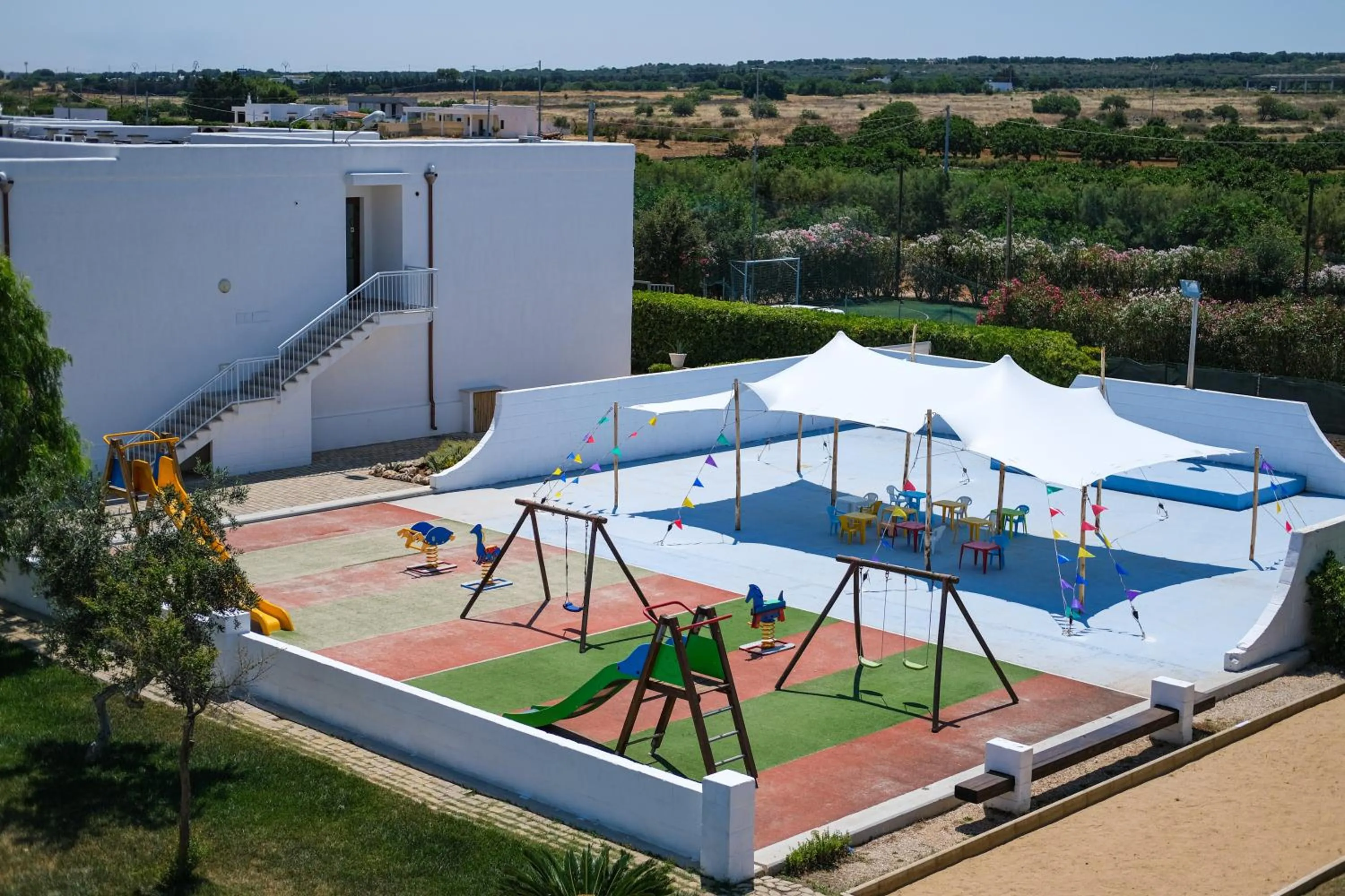 Children play ground in Torre Guaceto Greenblu Resort