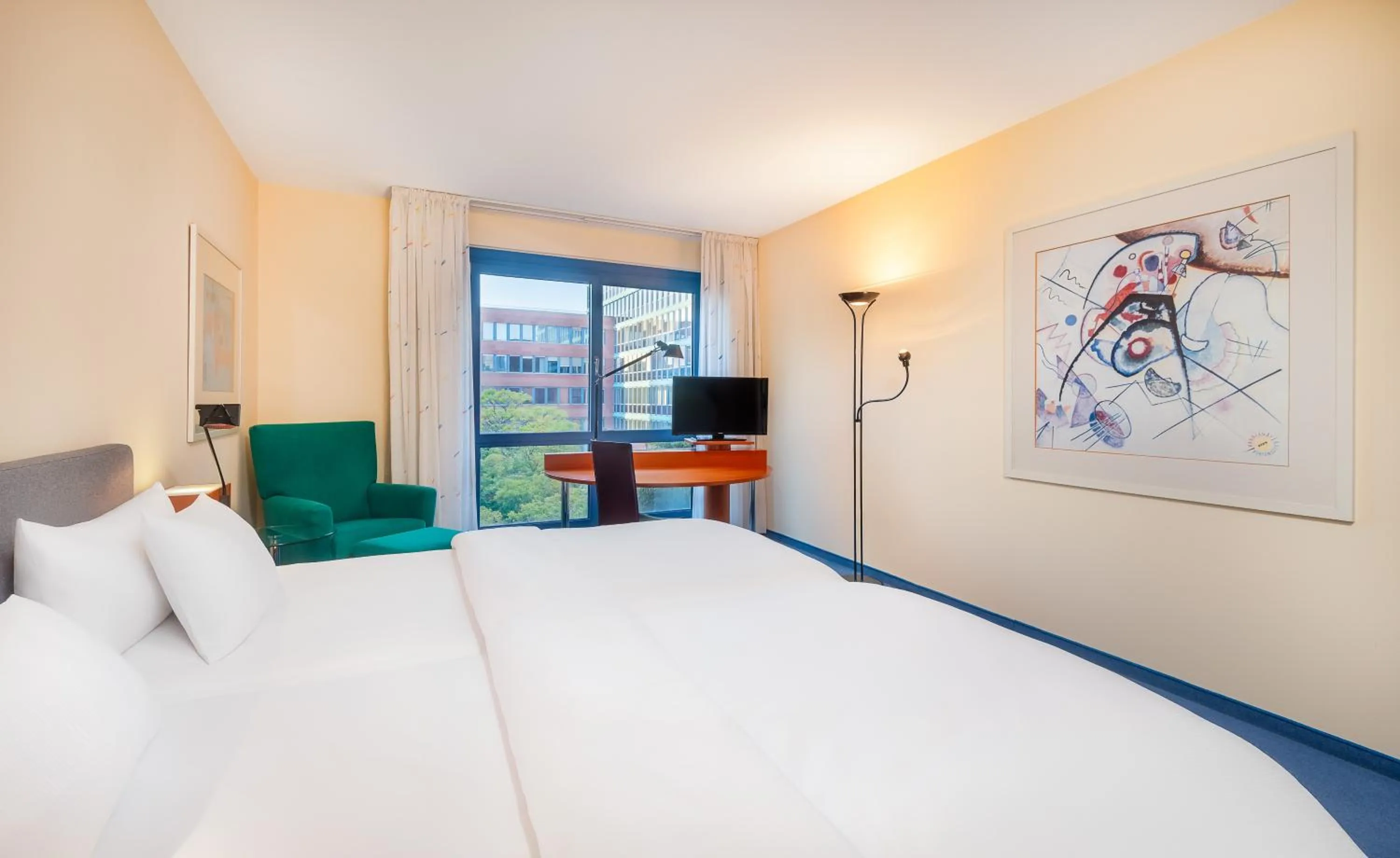 Photo of the whole room, Bed in Radisson Blu Fürst Leopold Hotel