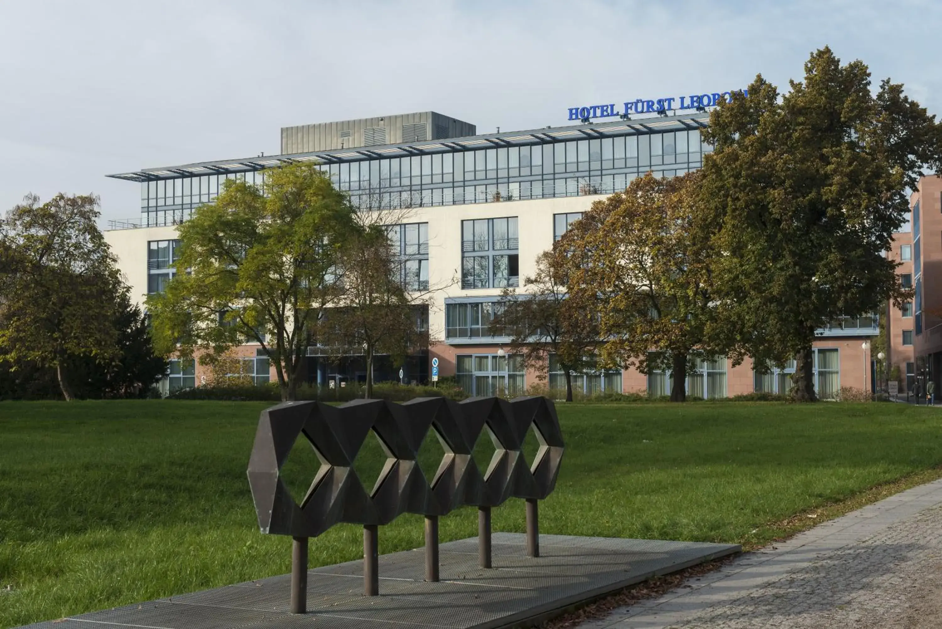 Facade/entrance in Radisson Blu Fürst Leopold Hotel Facade/entrance in Radisson Blu Fürst Leopold Hotel