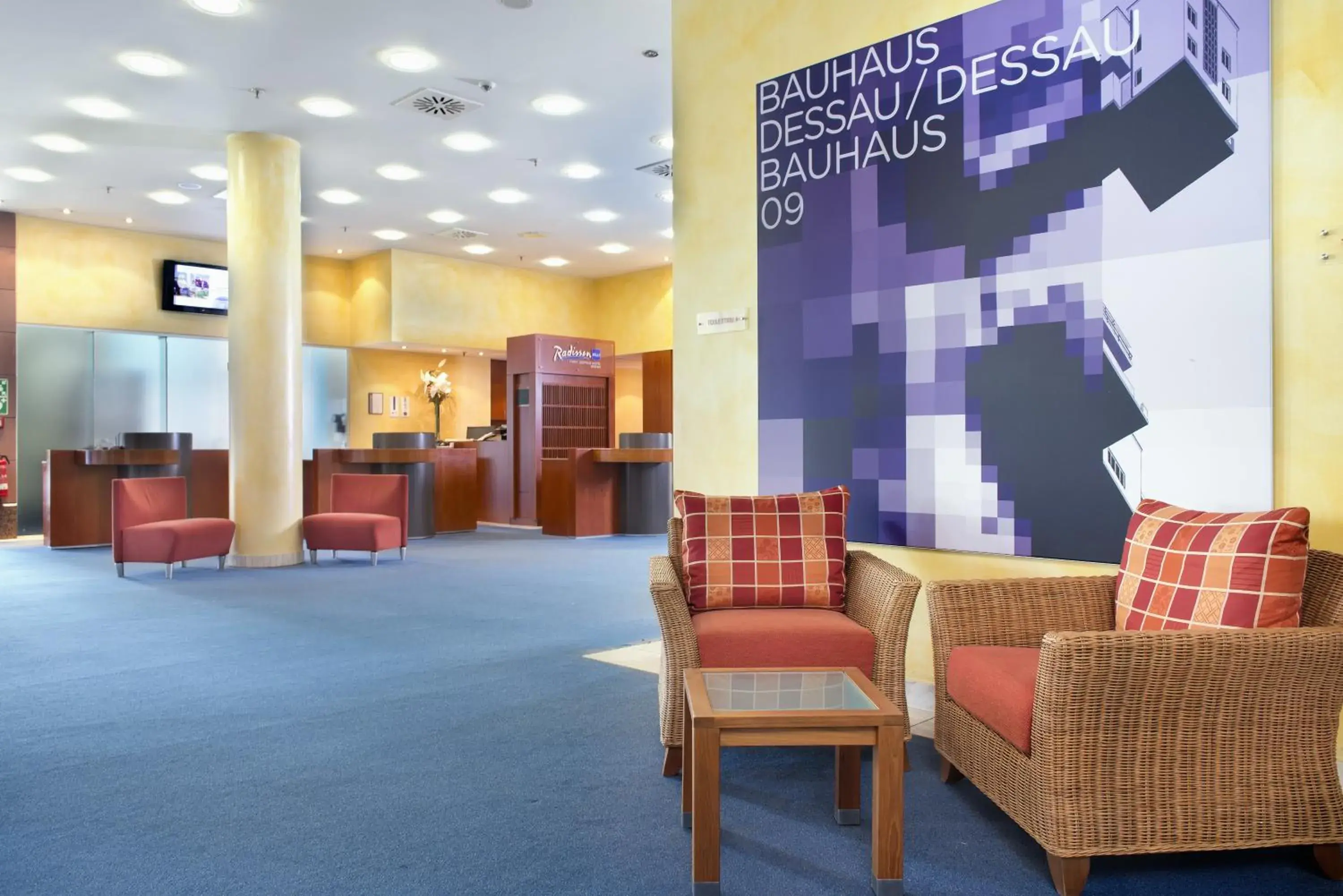 Lobby or reception in Radisson Blu Fürst Leopold Hotel Lobby or reception in Radisson Blu Fürst Leopold Hotel