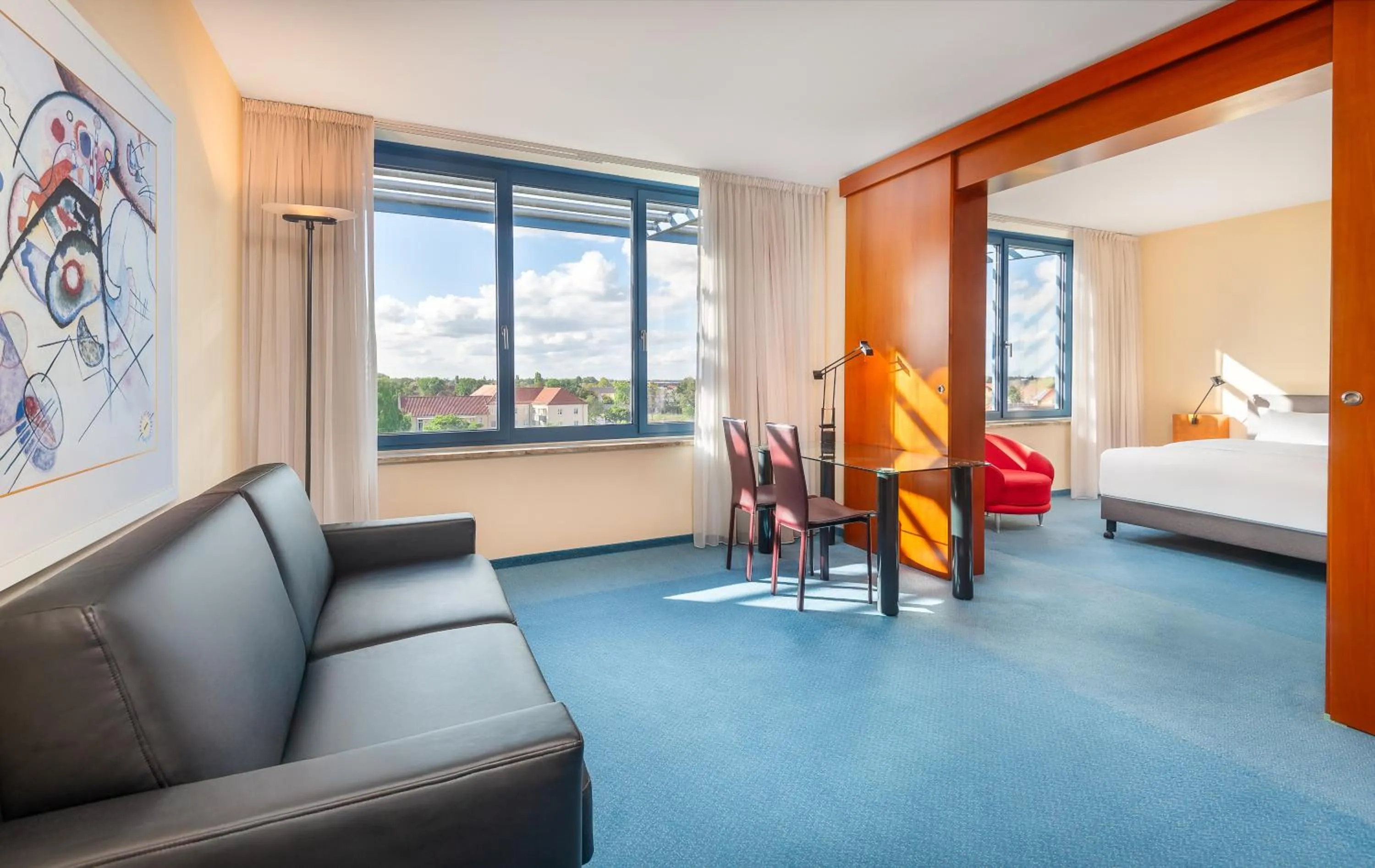 Photo of the whole room, Bed in Radisson Blu Fürst Leopold Hotel