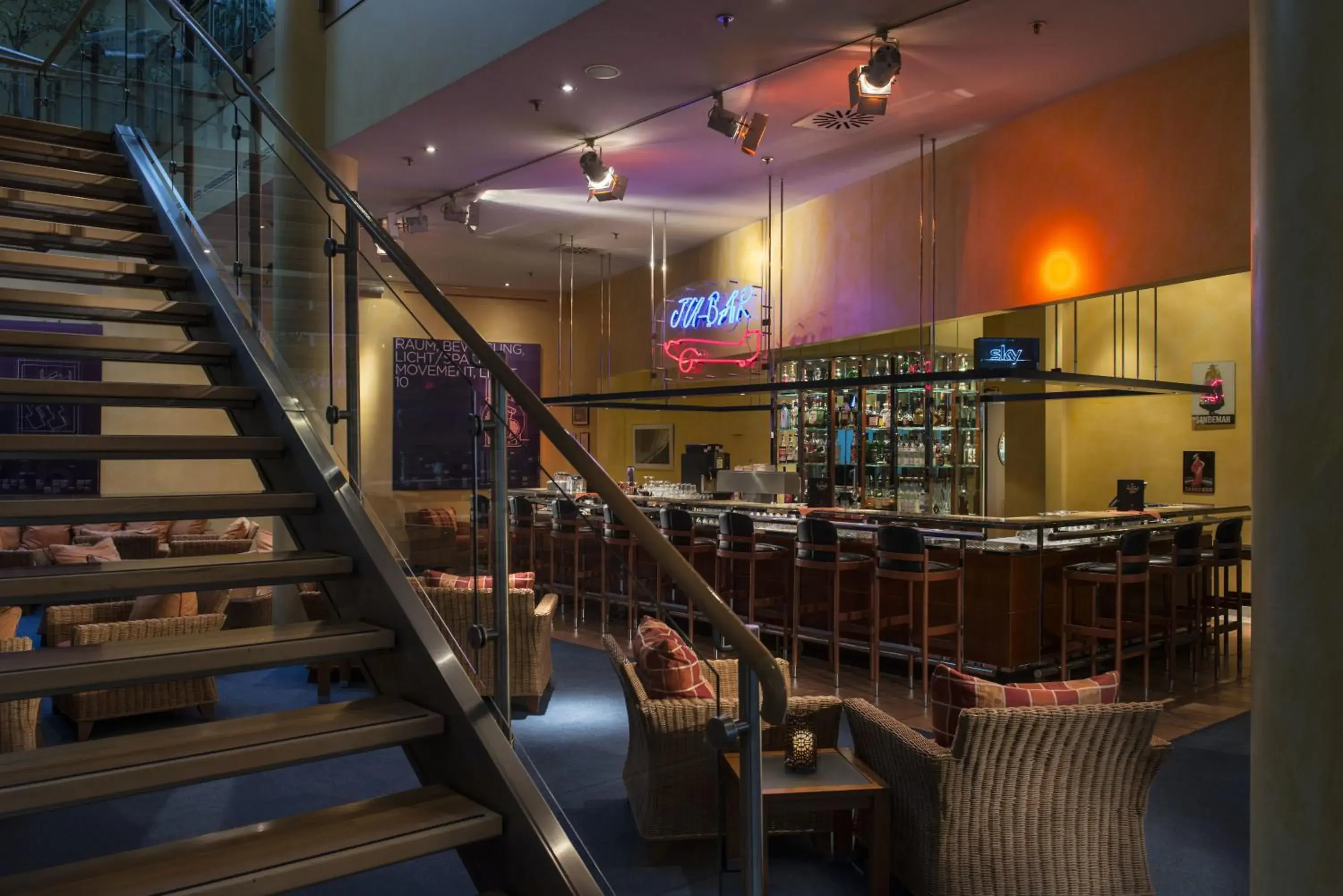 Lounge or bar in Radisson Blu Fürst Leopold Hotel Lounge or bar in Radisson Blu Fürst Leopold Hotel