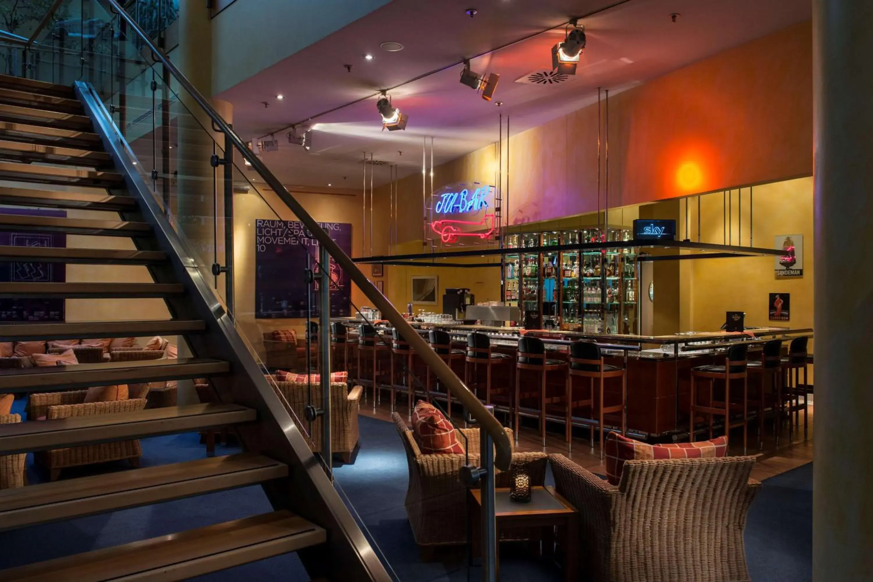 Lounge or bar in Radisson Blu Fürst Leopold Hotel Lounge or bar in Radisson Blu Fürst Leopold Hotel