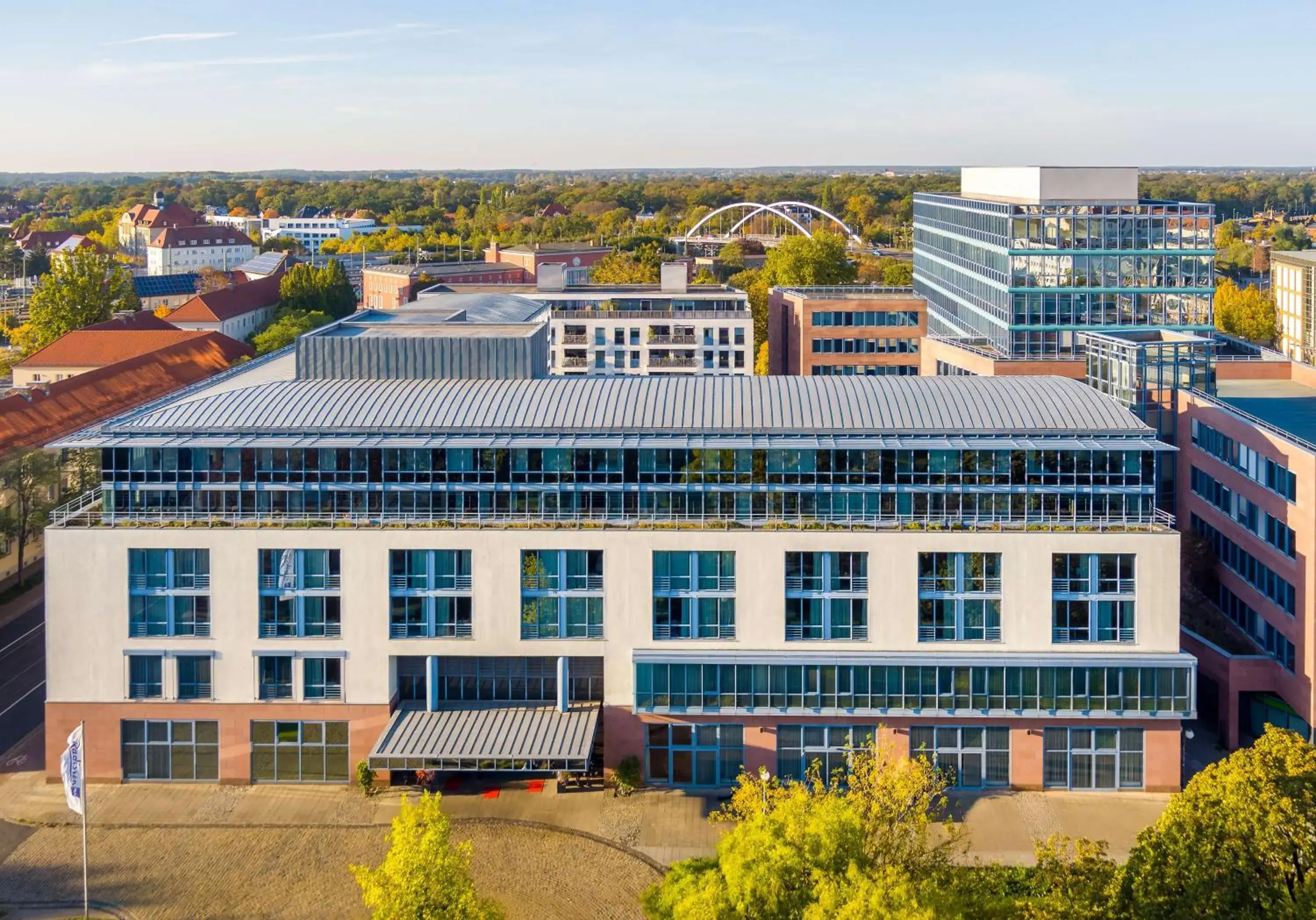 Property building in Radisson Blu Fürst Leopold Hotel Property building in Radisson Blu Fürst Leopold Hotel