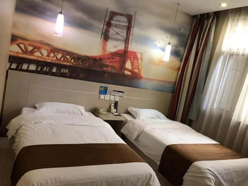 Bed in Thank Inn Chain Hotel Shandong Binzhou Bohai 5th Road