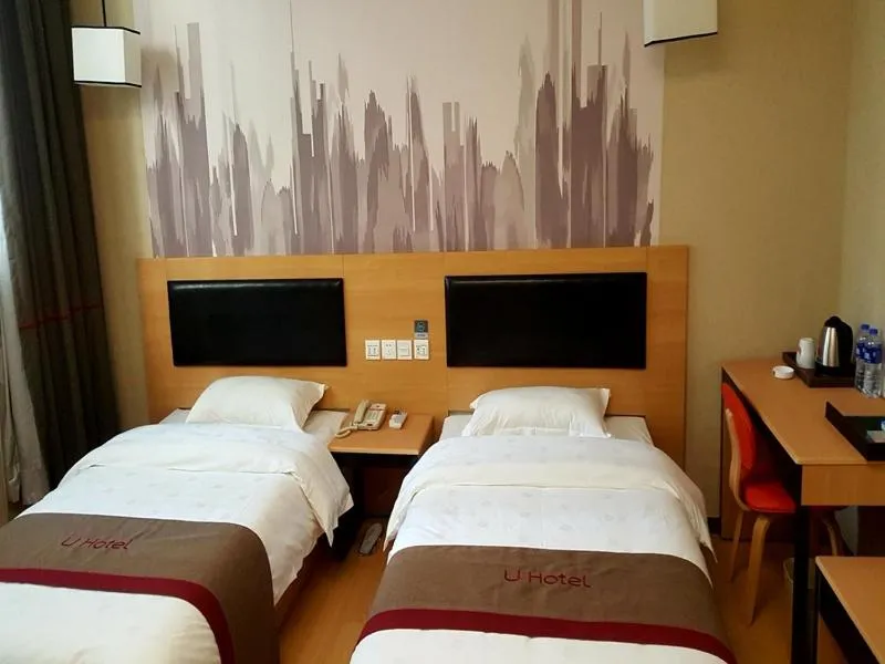 Bed in Thank Inn Chain Hotel Shanxi xianyang train station