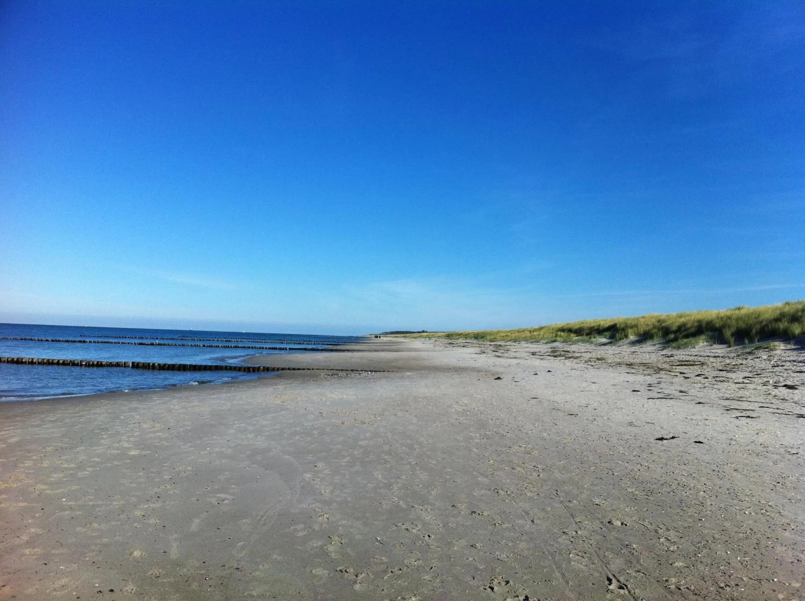 Beach in Dünenhotel am Meer