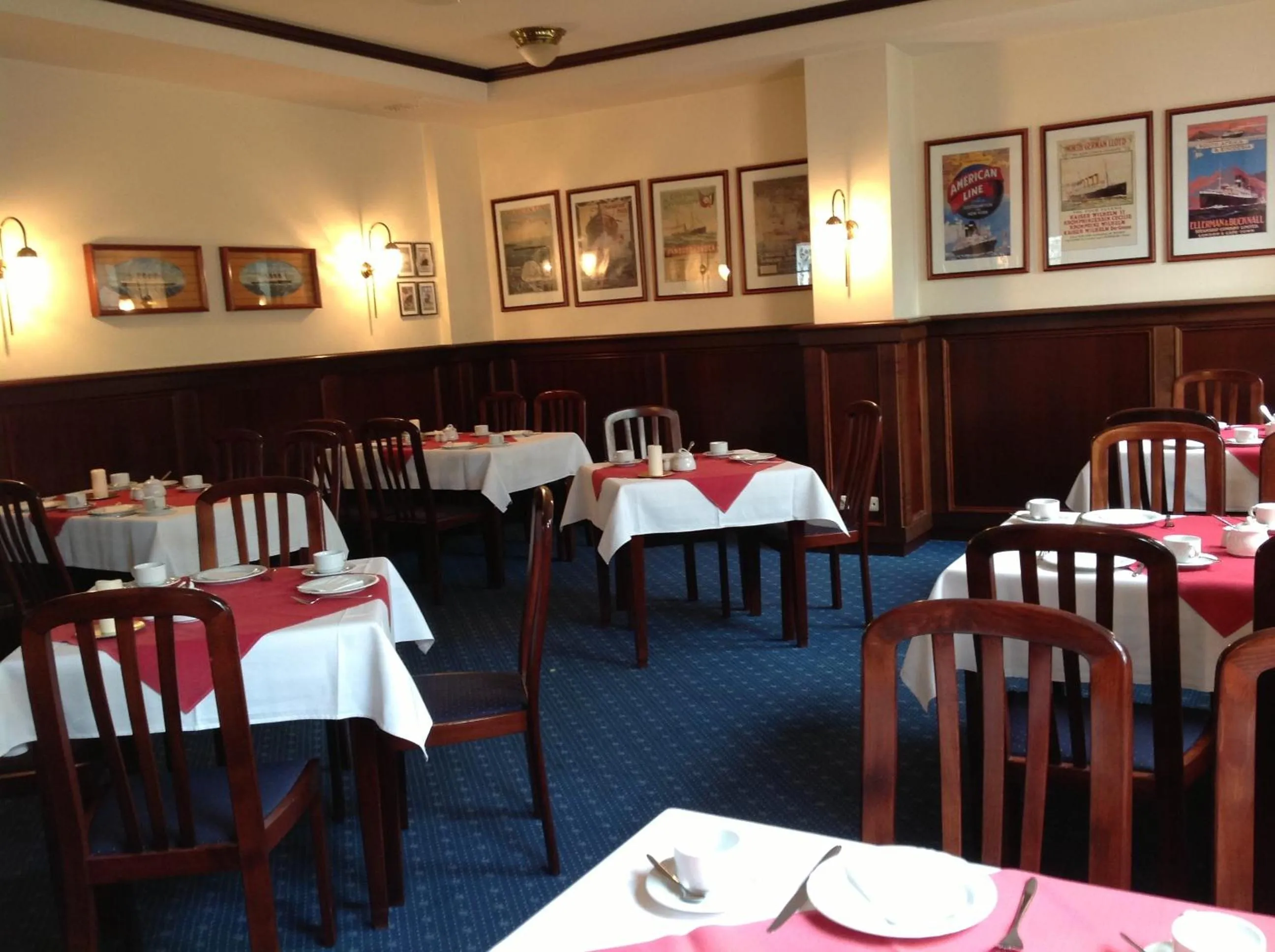 Restaurant/places to eat in Dünenhotel am Meer