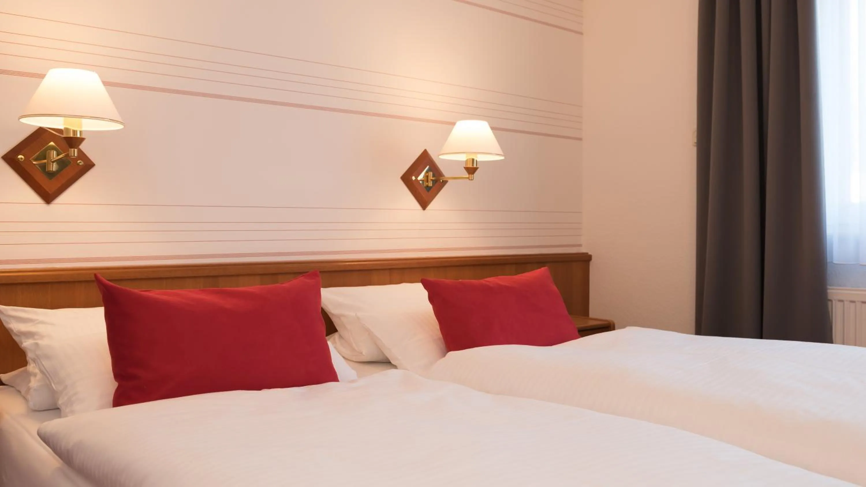 Bed in Hotel Zum Bären