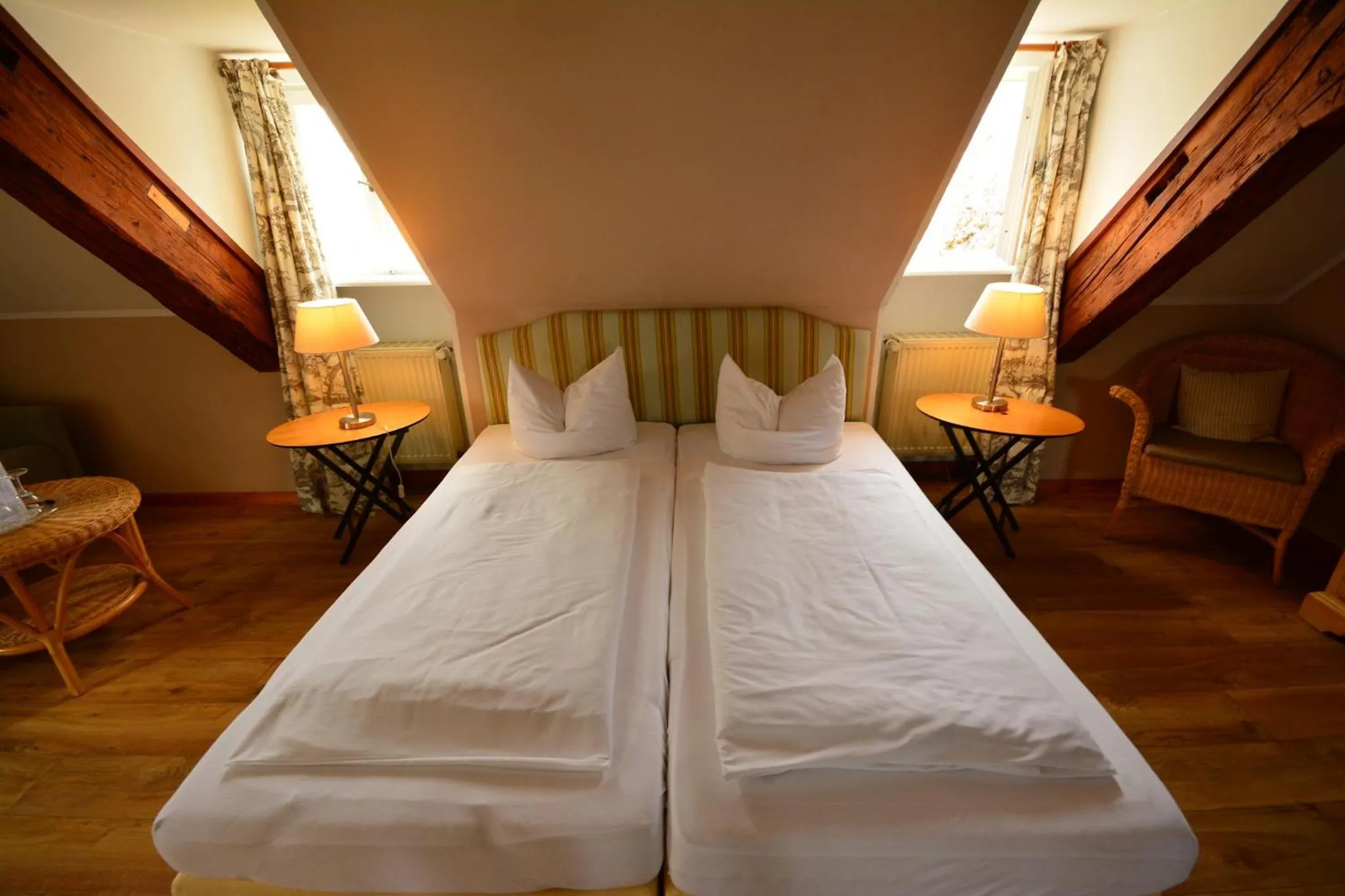 Bed in Landhotel Schloss Buttenheim