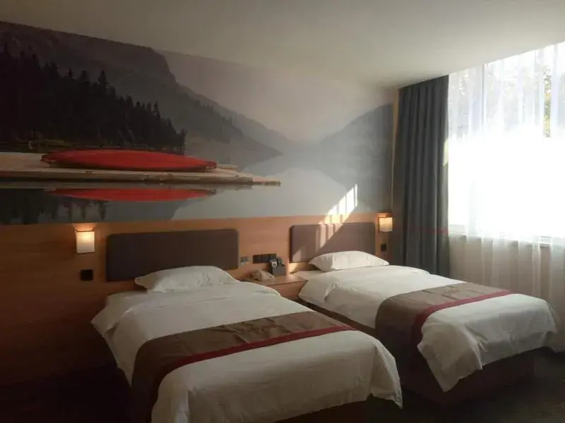 Bed in Thank Inn Chain Hotel shandong binzhou bincheng district binbei Bed in Thank Inn Chain Hotel shandong binzhou bincheng district binbei