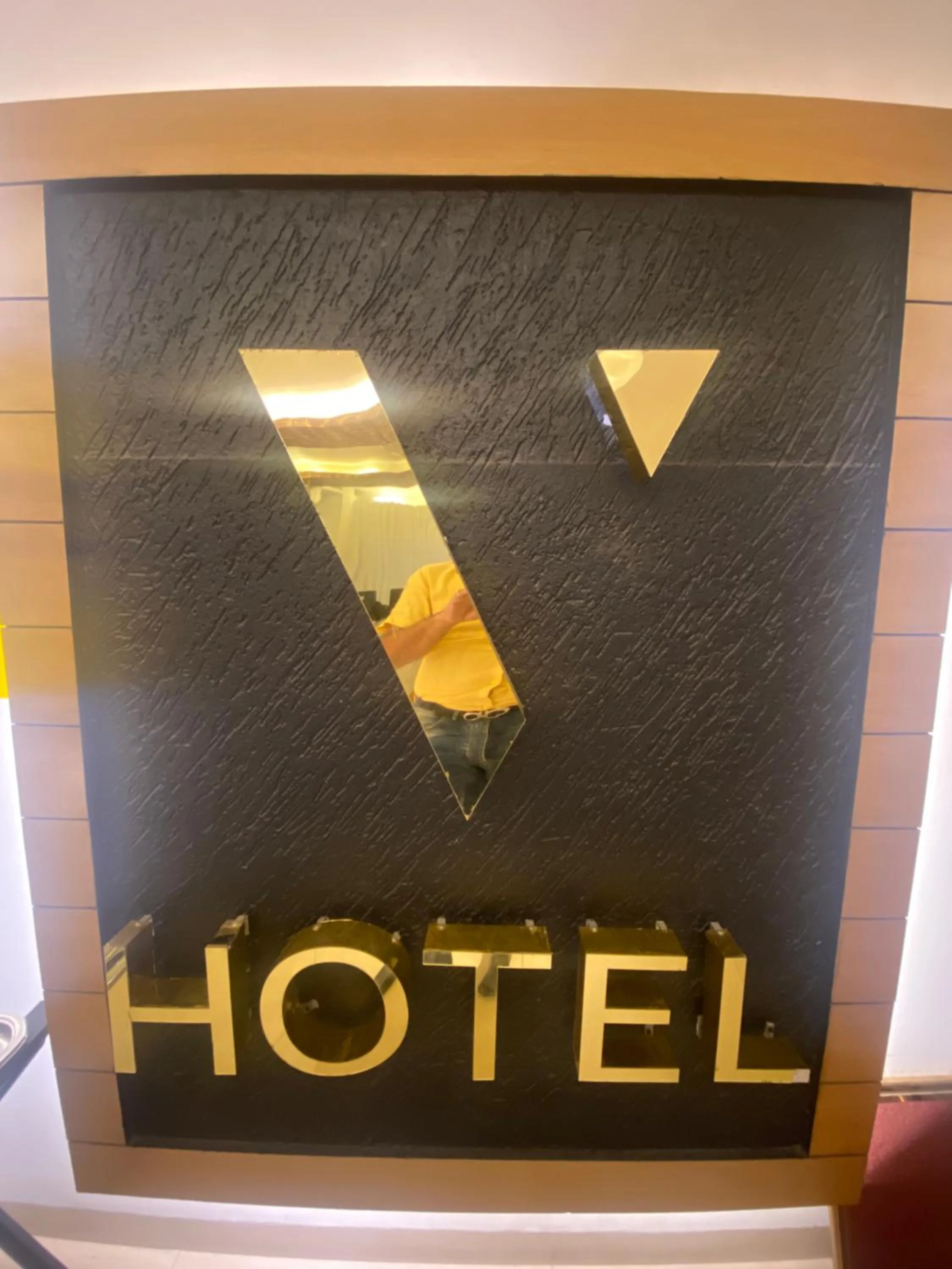 Property logo or sign in HOTEL V