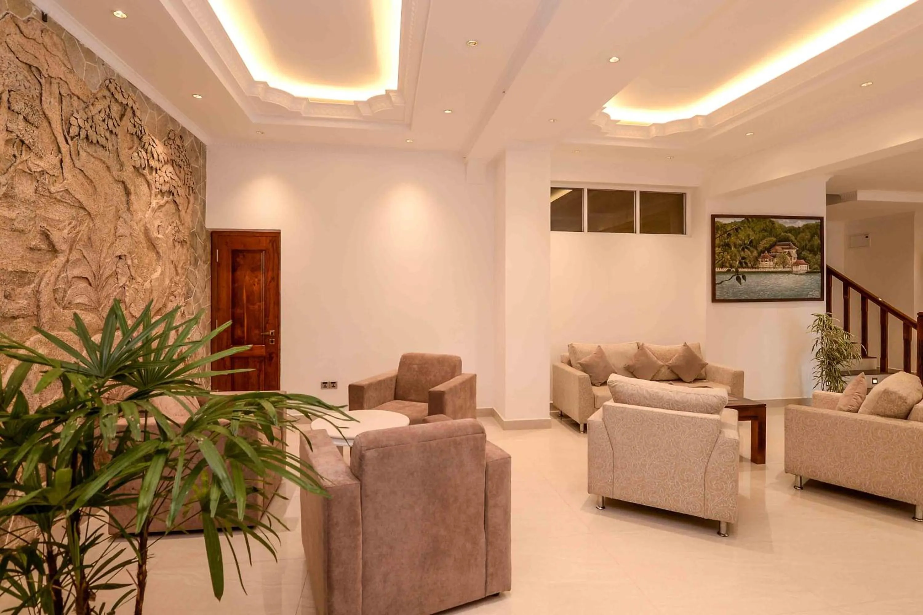 Lobby or reception in Kandy Hills