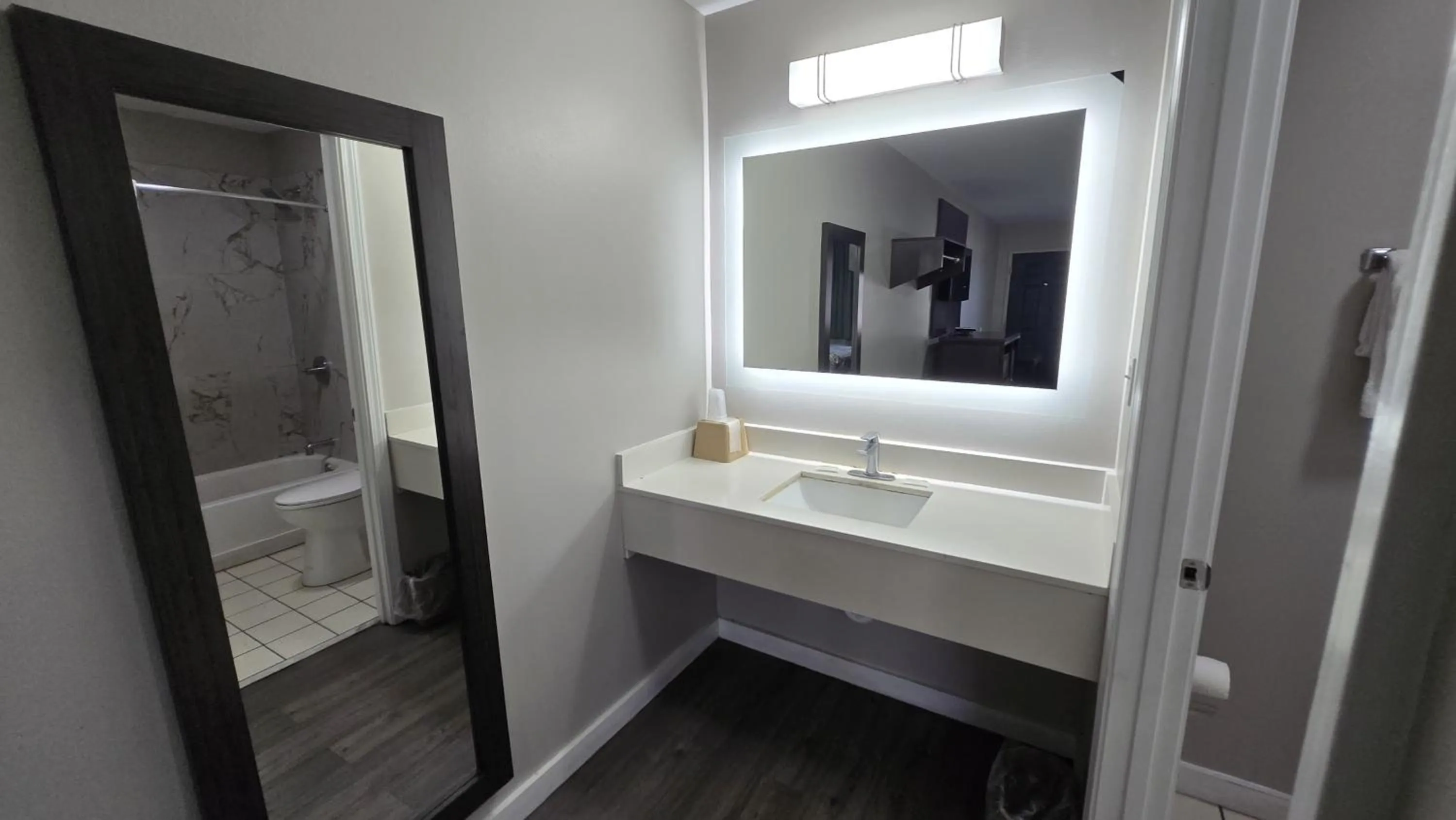 Bathroom in Deerfield Inn by OYO McComb I-55