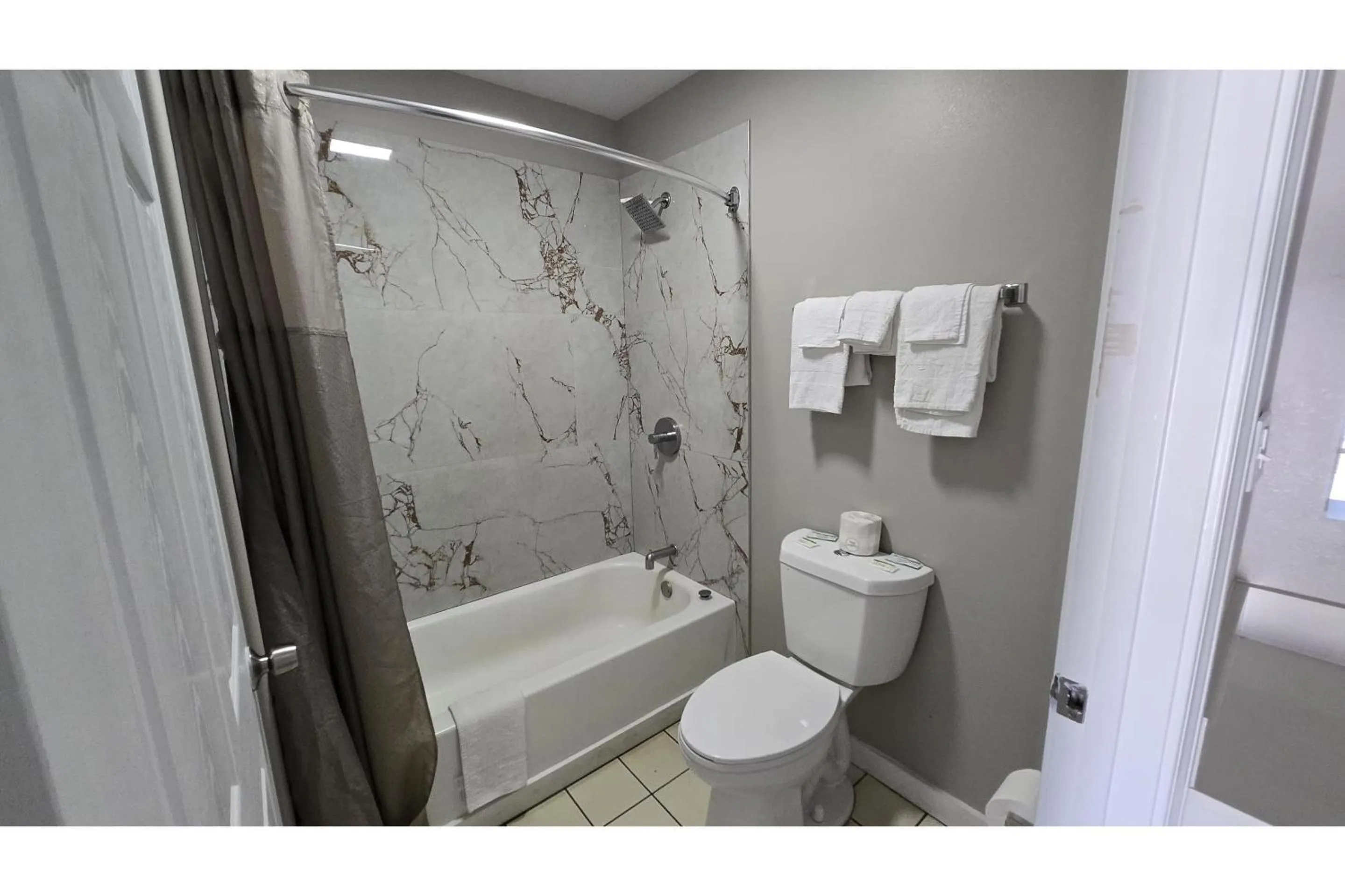 Bathroom in Deerfield Inn by OYO McComb I-55