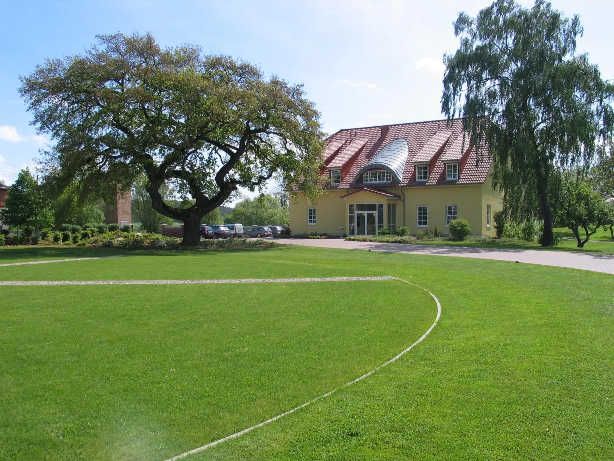 Facade/entrance in Gut Gremmelin