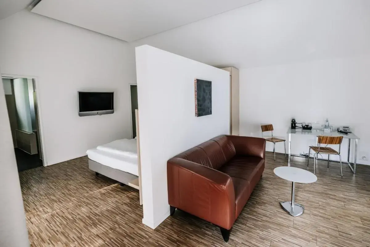 Seating area, Bed in Gut Gremmelin Seating area, Bed in Gut Gremmelin