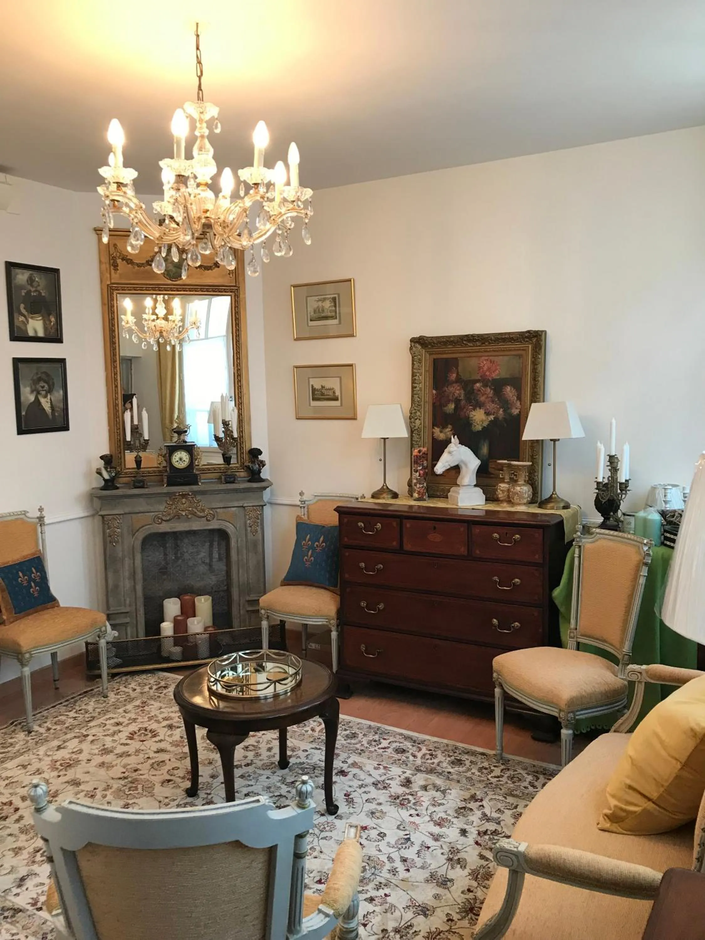 Living room in Le 31 B&B Amboise Centre