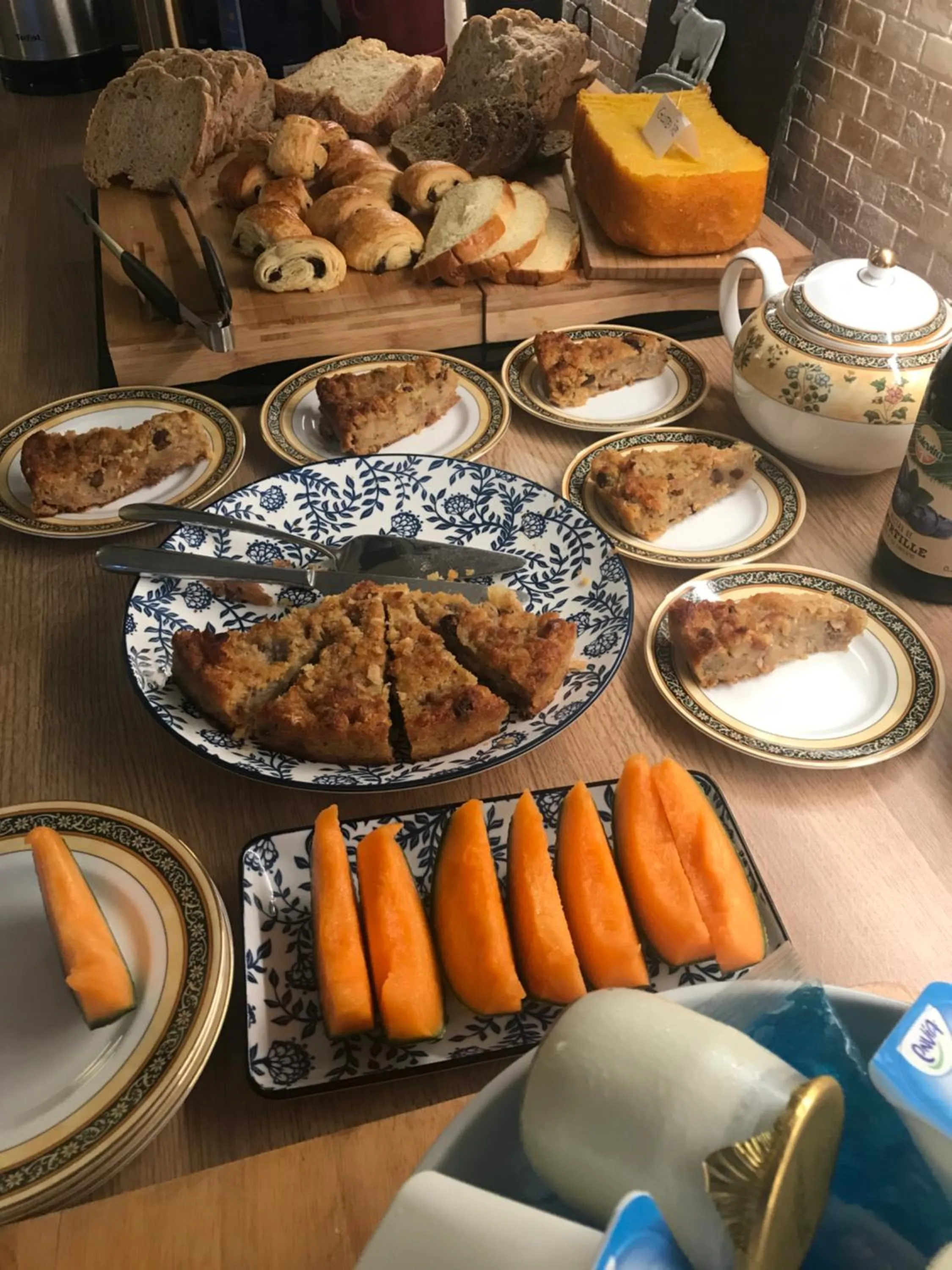 Breakfast in Le 31 B&B Amboise Centre