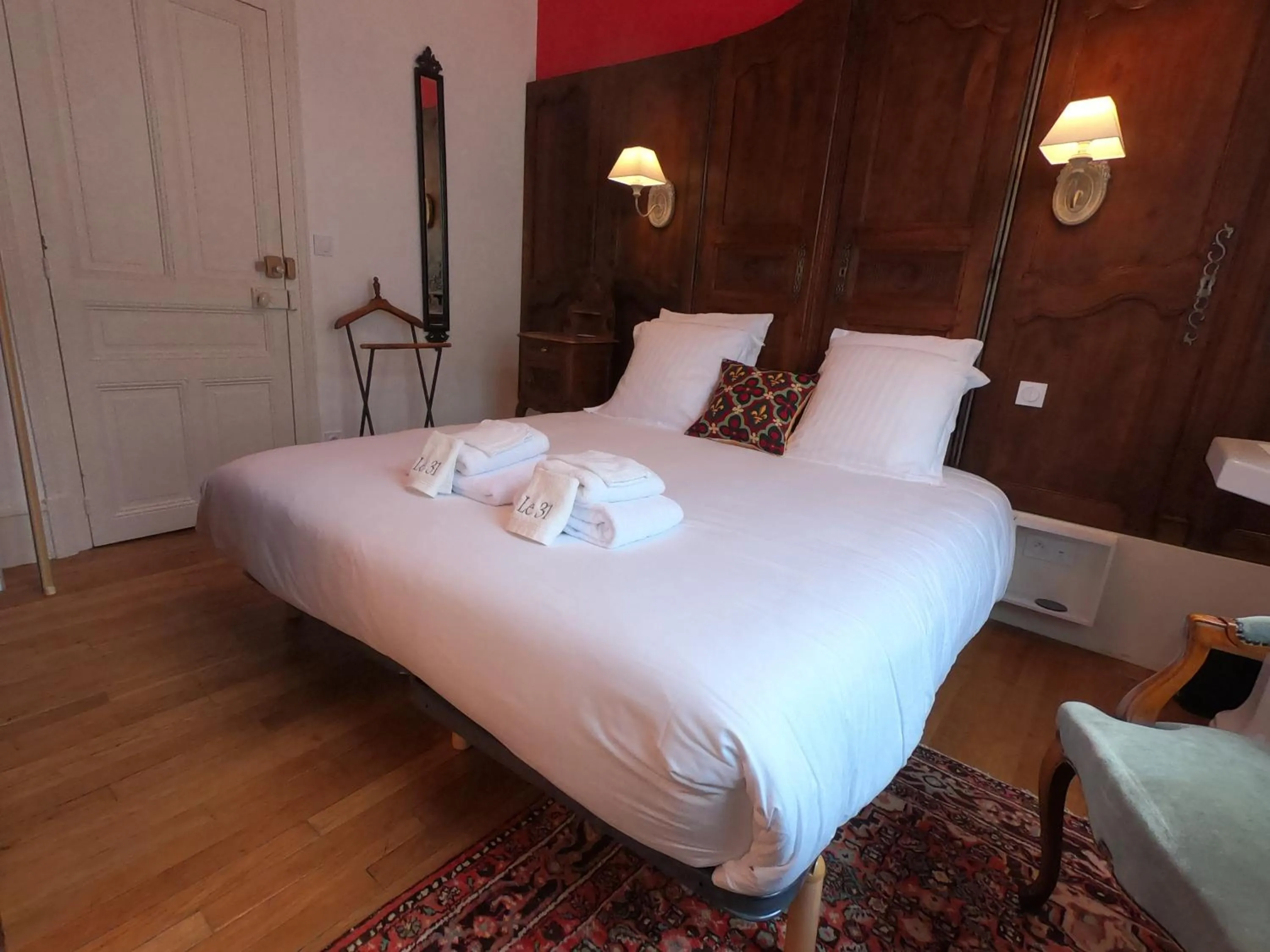 Bedroom in Le 31 B&B Amboise Centre