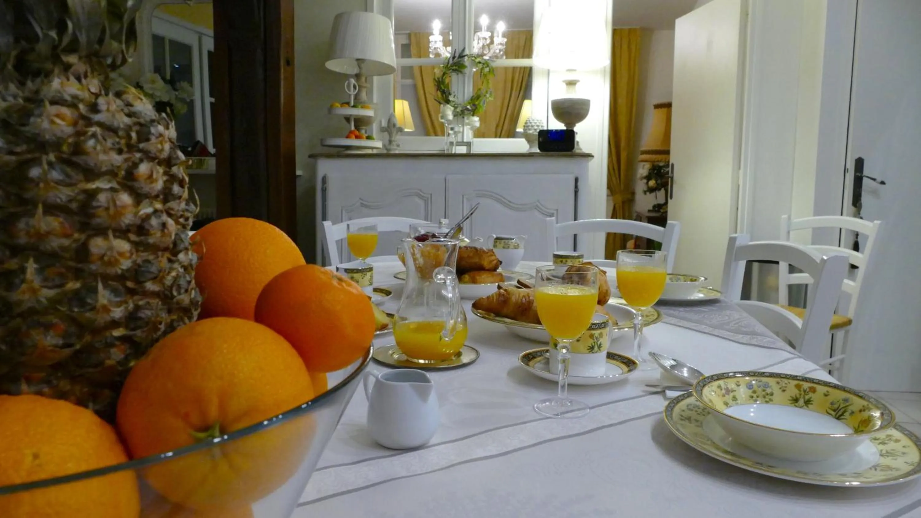 Breakfast in Le 31 B&B Amboise Centre