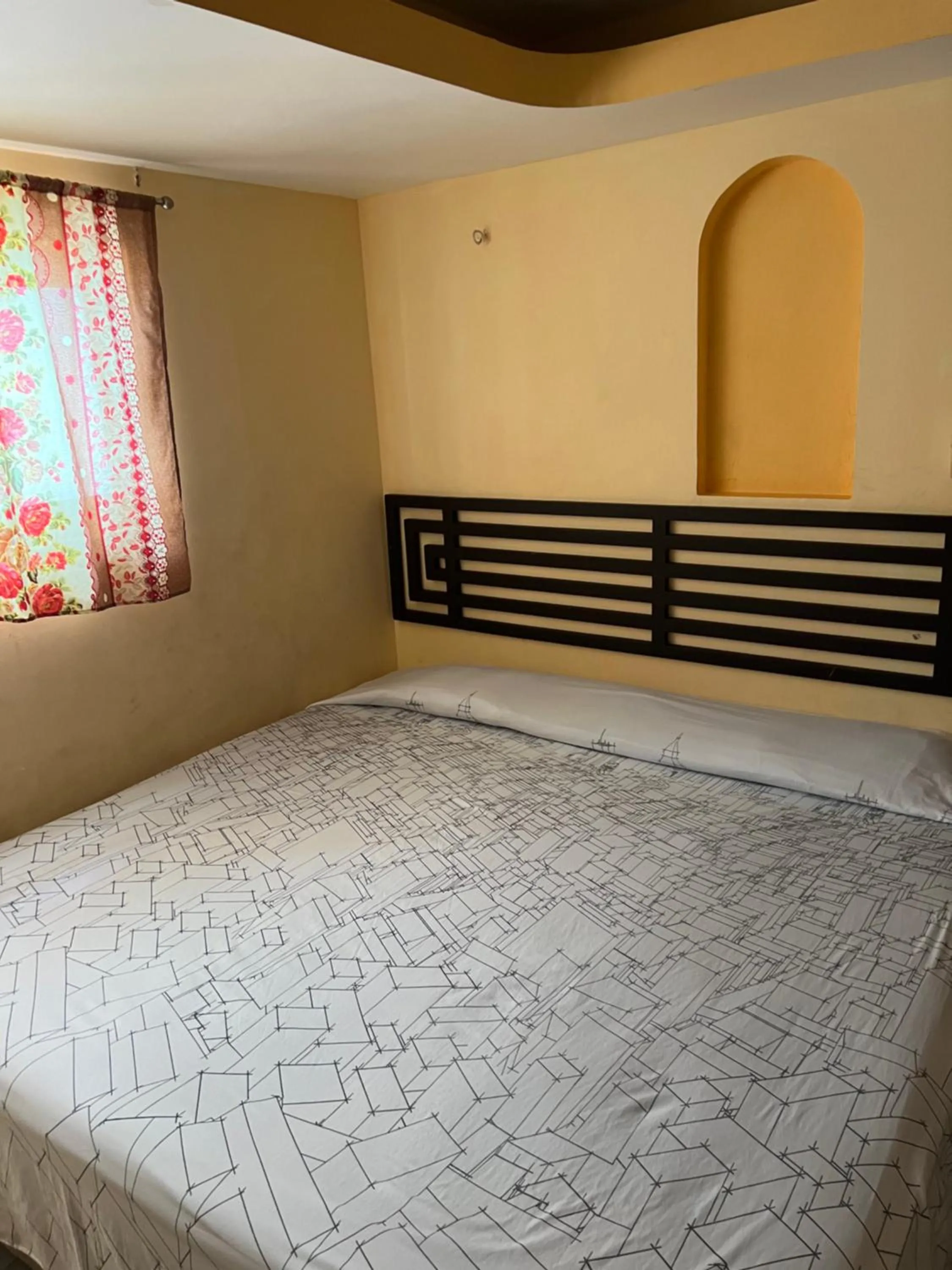 Bed in Hotel magallanes con cocineta 100 Metros de playa