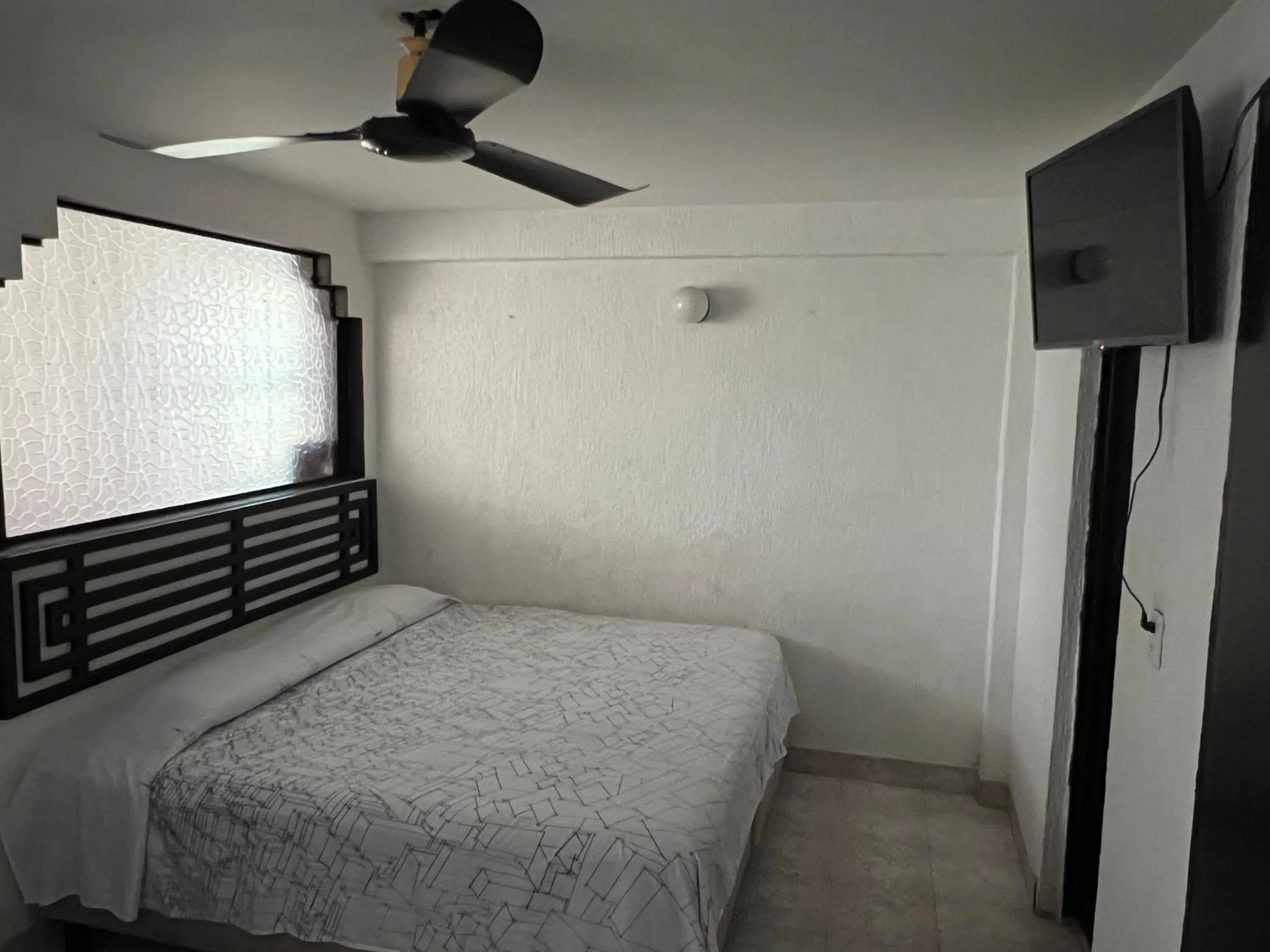 Bed in Hotel magallanes con cocineta 100 Metros de playa