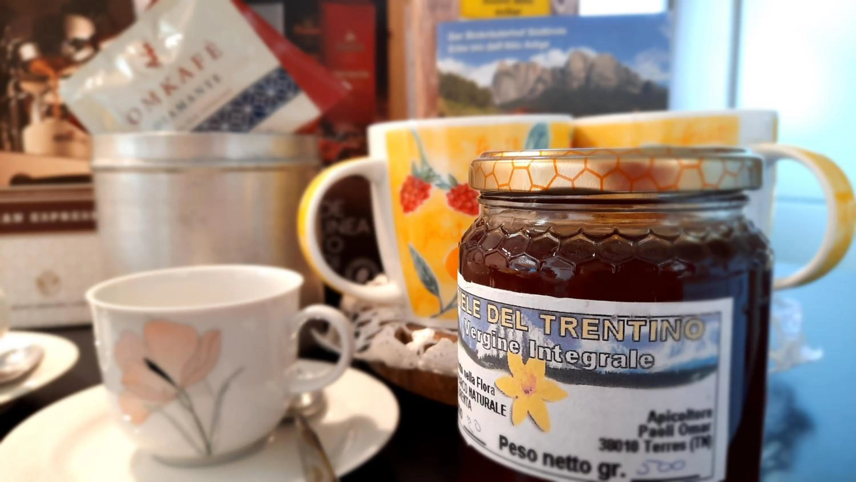 Food close-up in B&BeautyFol Dolomites B&B adults only