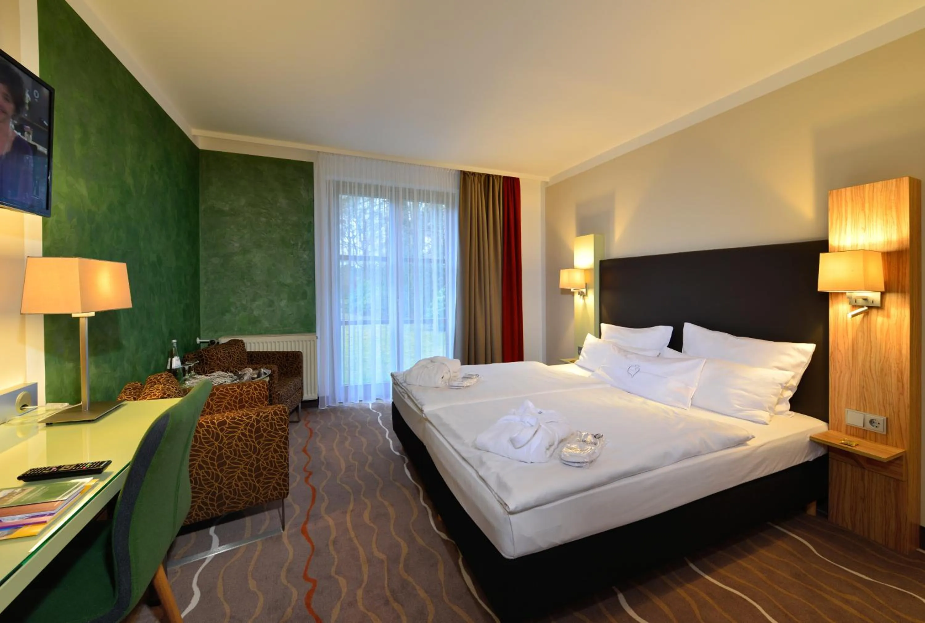 Bed in Landhotel Schnuck