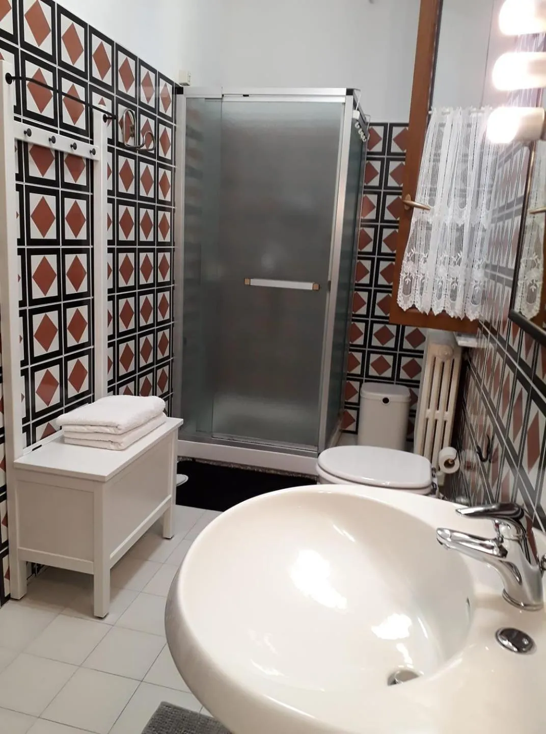 Bathroom in B&B Casa Letizia