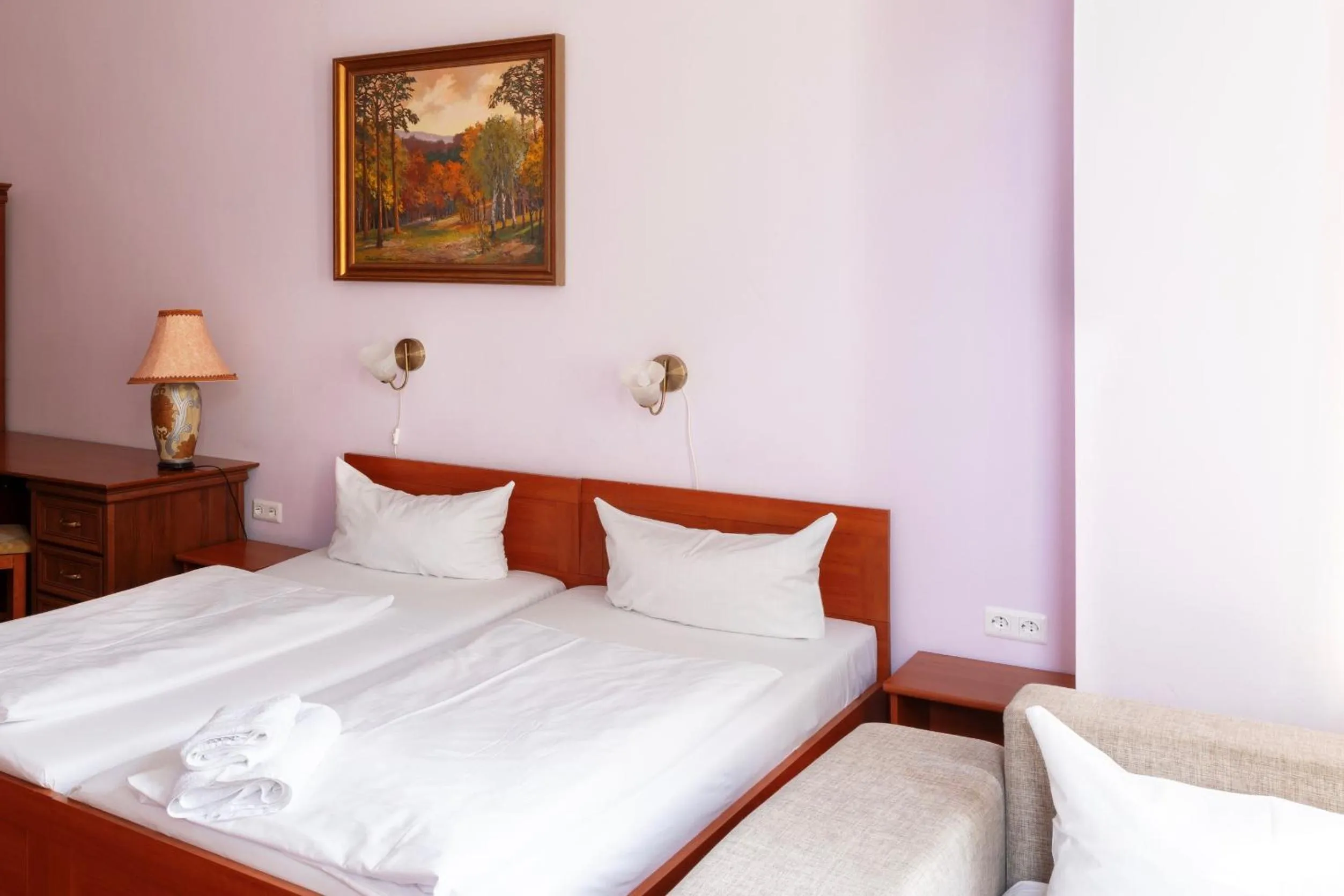 Bed in Hotel Eden am Zoo