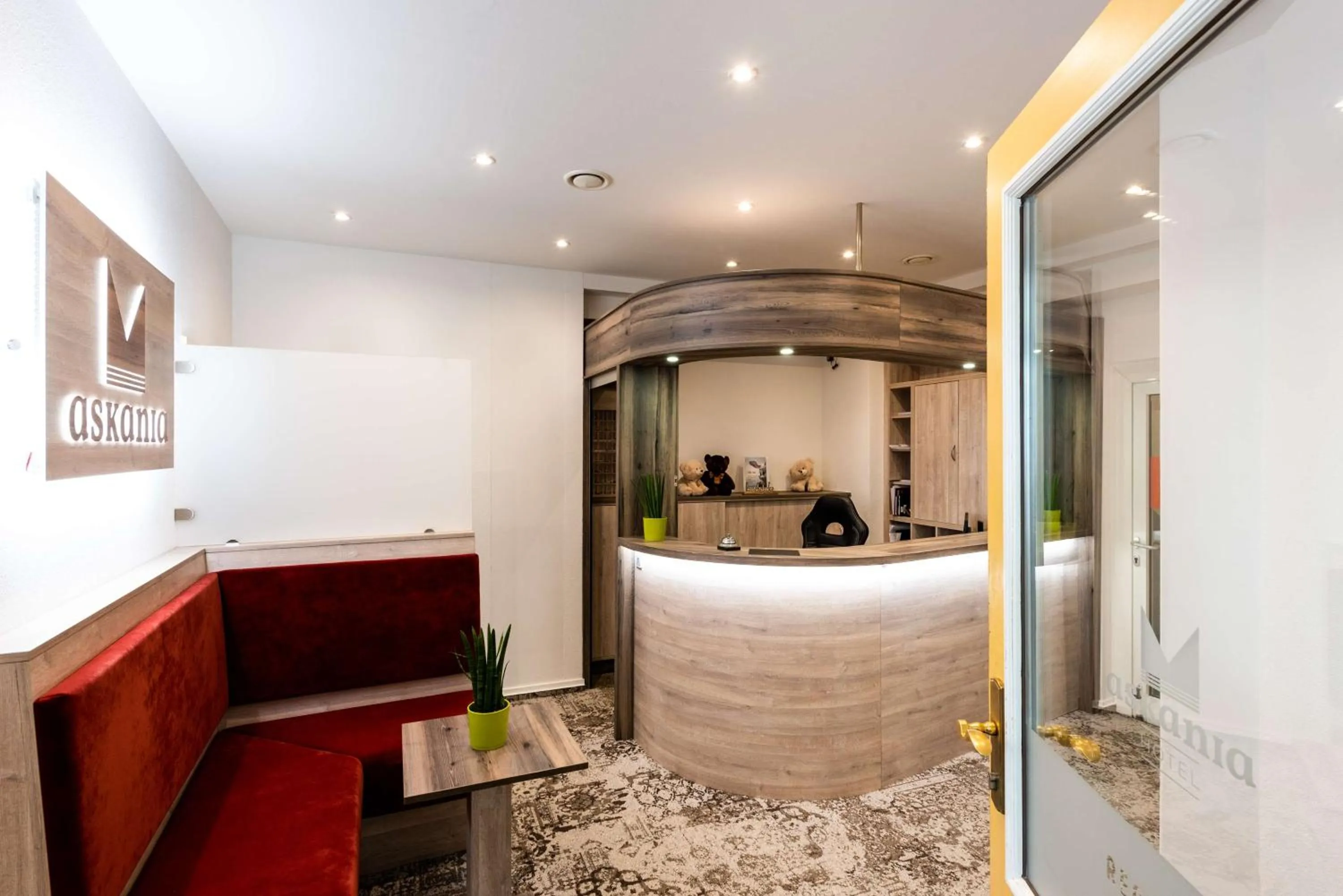 Lobby or reception in Askania Hotel & Brauhaus