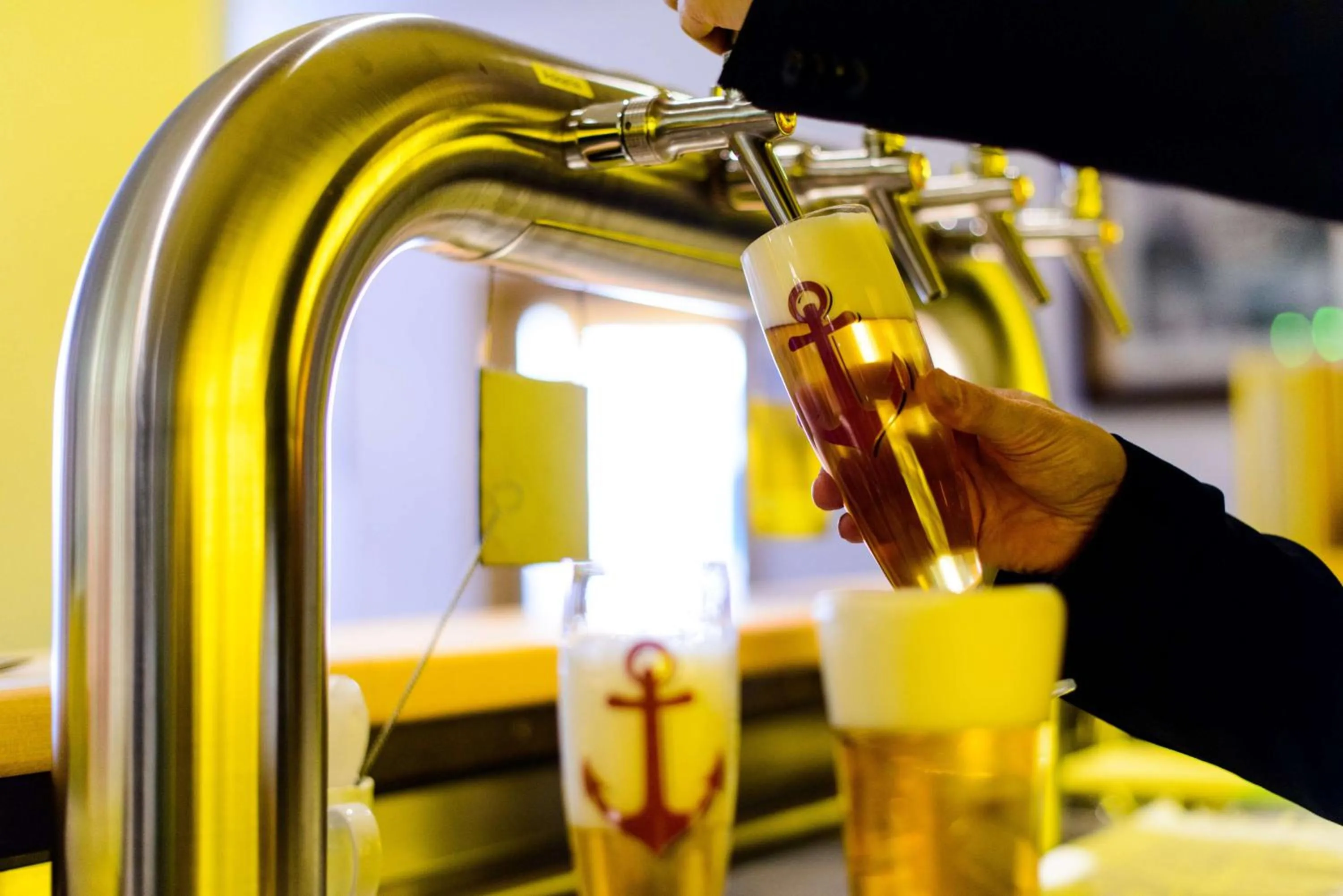 Lounge or bar in Askania Hotel & Brauhaus