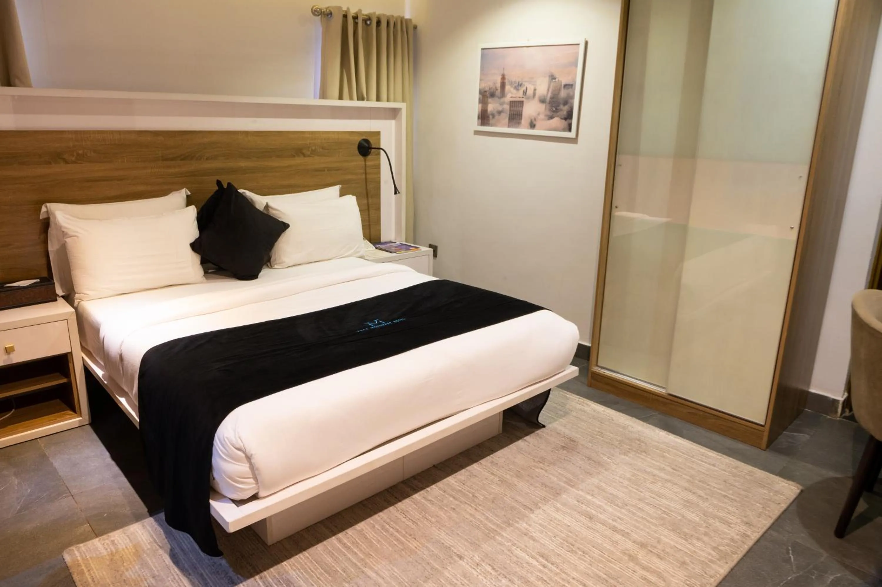 Bed in Villa Monument Hotel