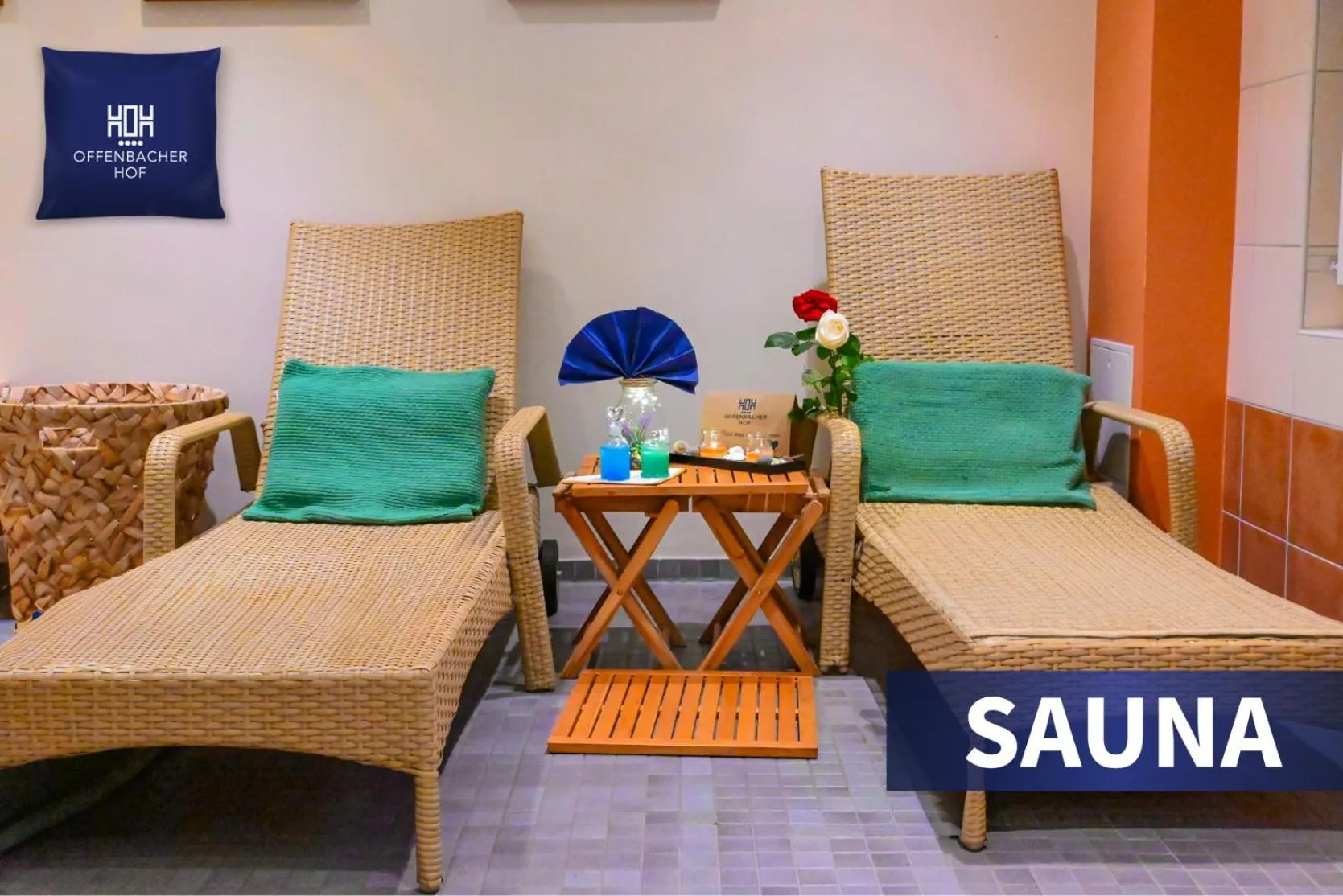 Sauna in Hotel Offenbacher Hof