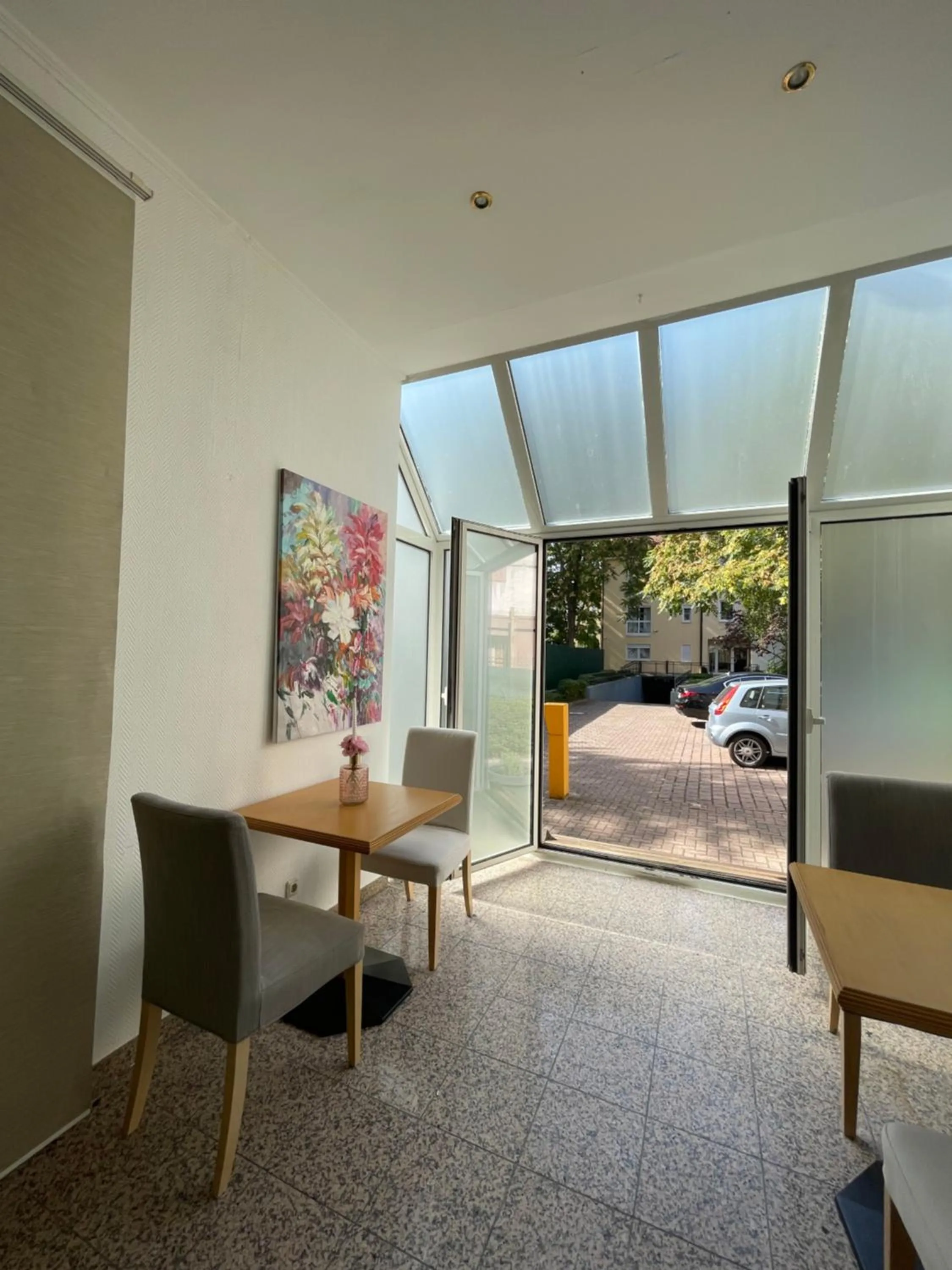 Lobby or reception, Bed in Eurotel am Main