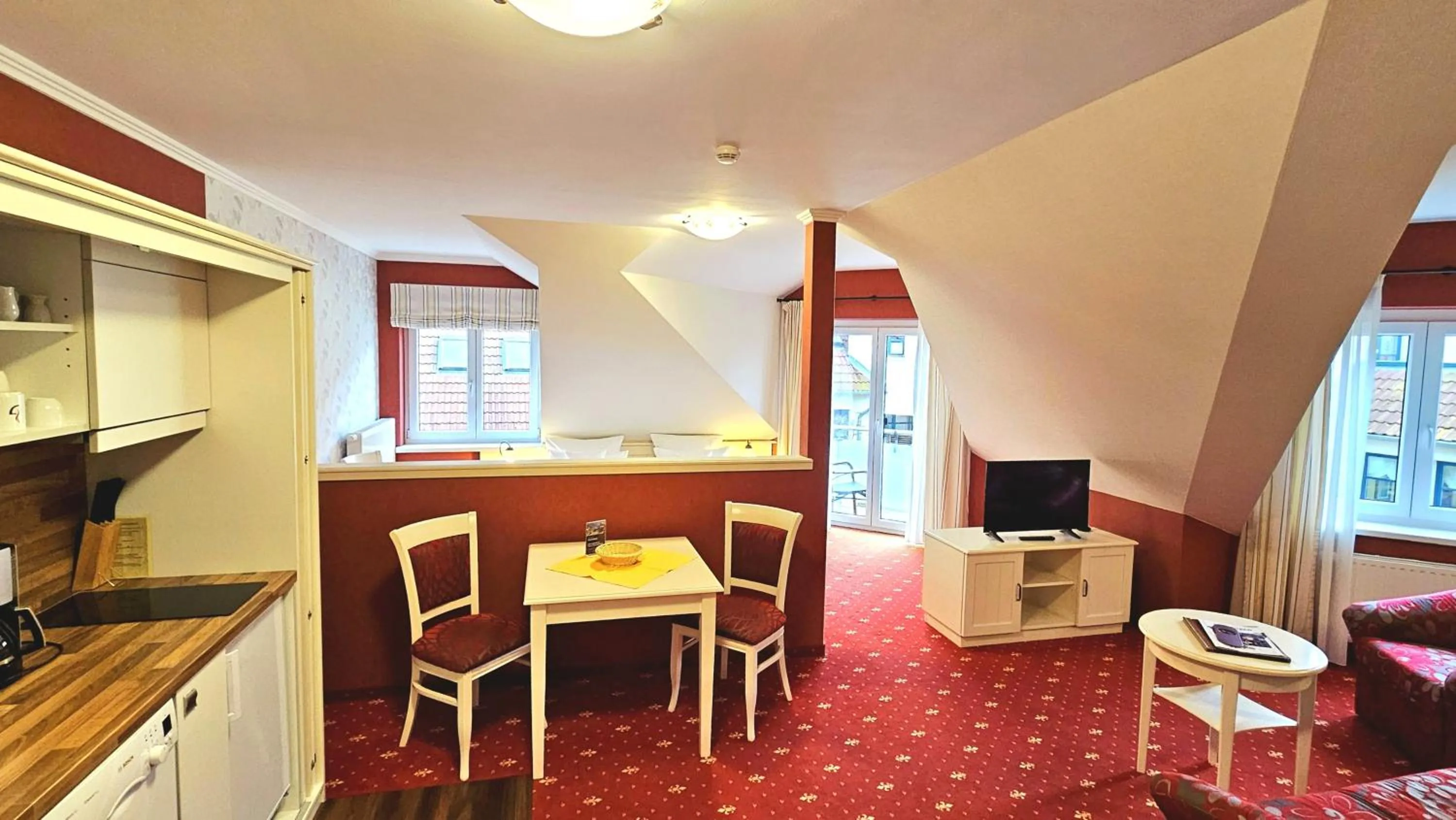 Kitchen or kitchenette in Hotel Godewind